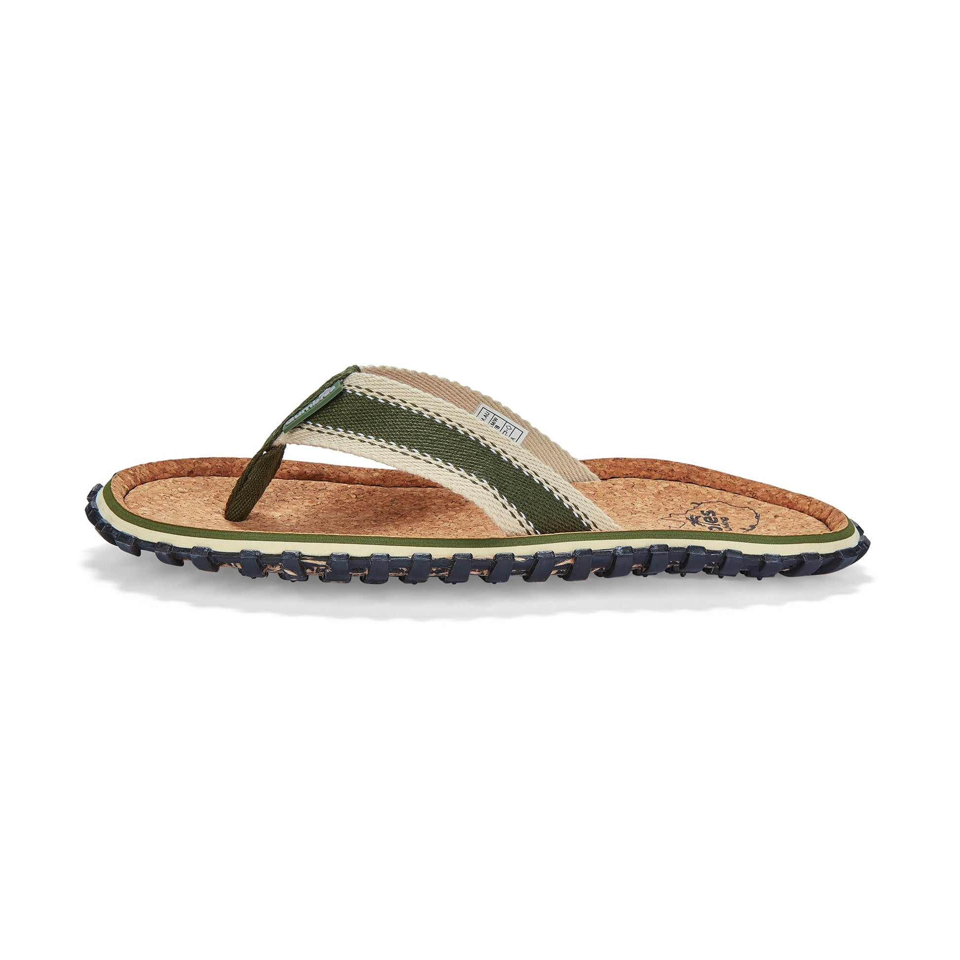Khaki Flip Flops for Women