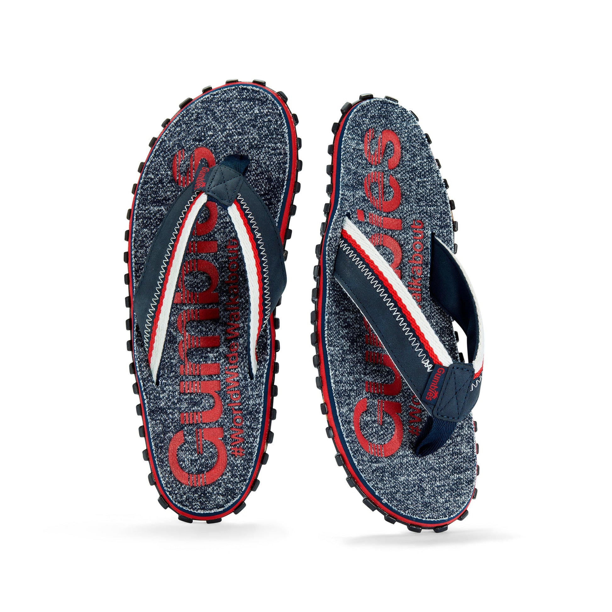 Cairns Red Flip Flops for Men