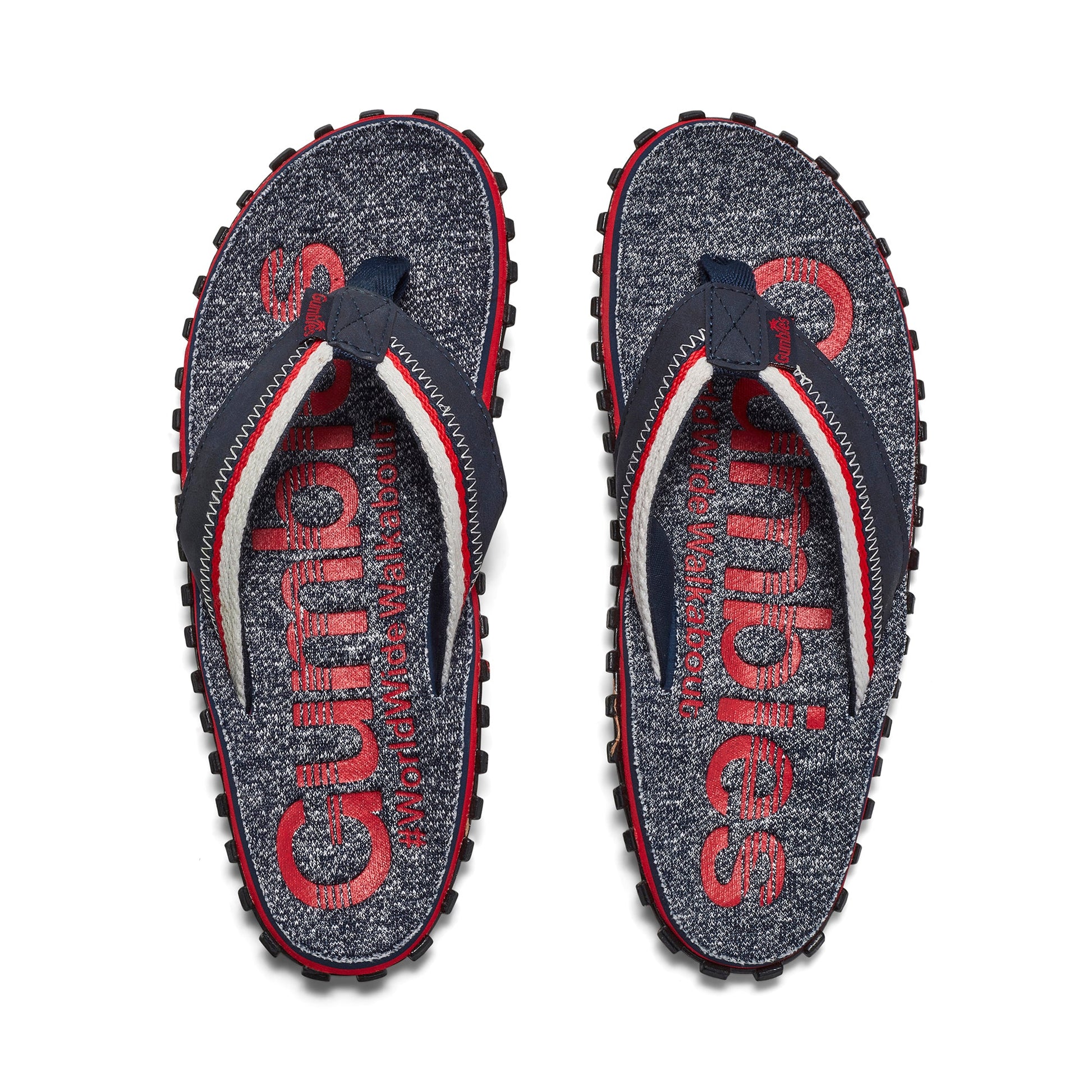 Cairns Red Flip Flops for Men