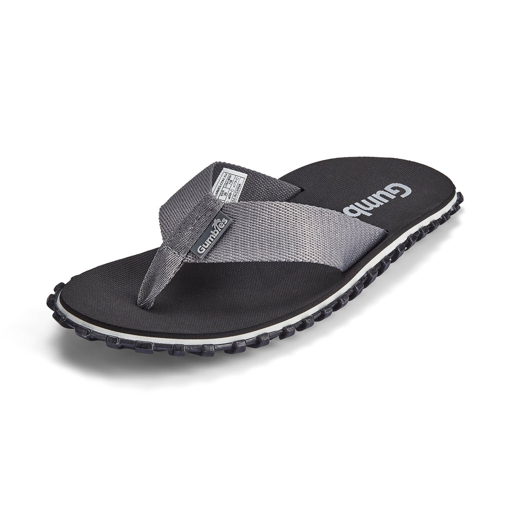 Waterproof Flip Flops for Women in Black and Grey