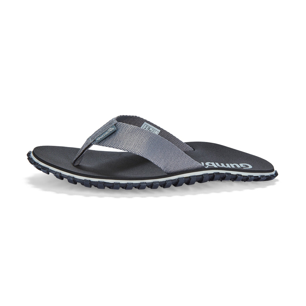Waterproof Flip Flops for Women in Black and Grey