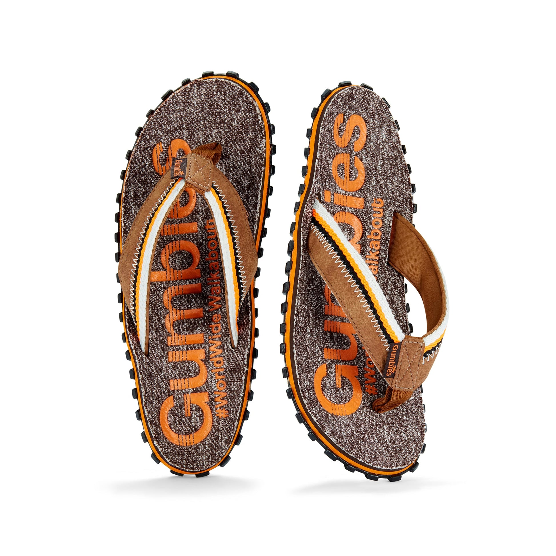Orange Flip Flops for Women