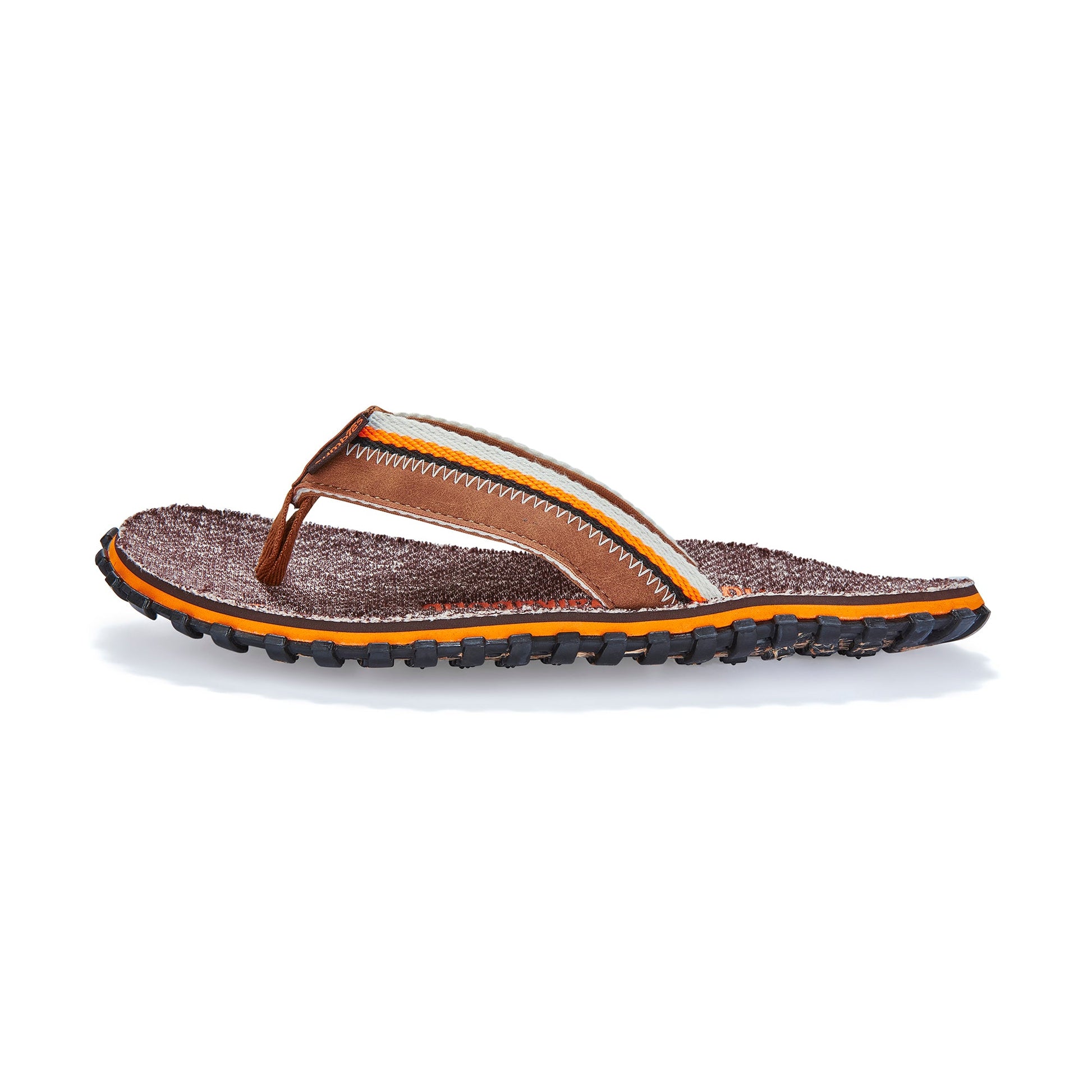 Men's Flip Flops in Orange