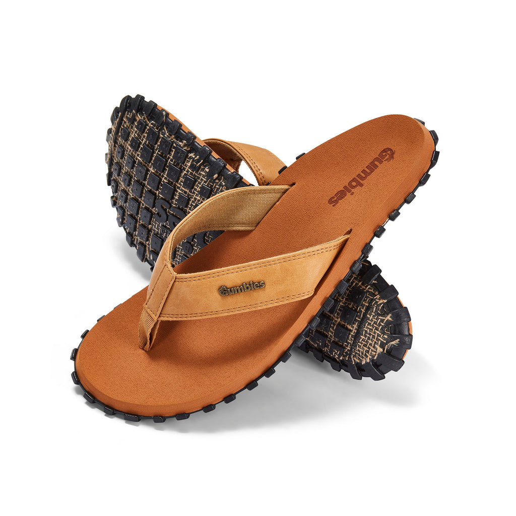 Vegovert Flip Flops Women's Tan