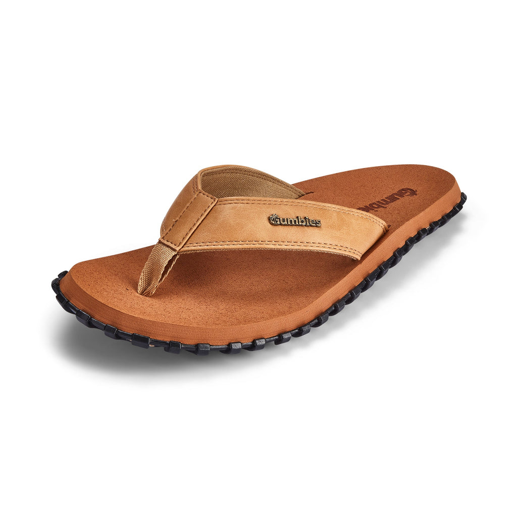 Vegovert Flip Flops Women's Tan
