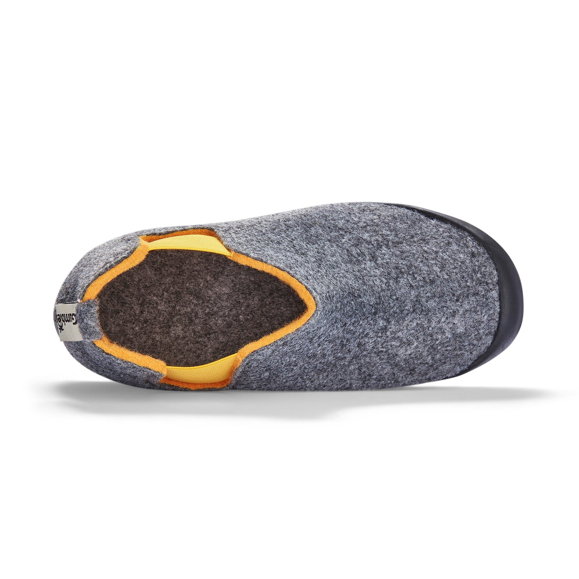 Slipper Boot in Grey and Curry