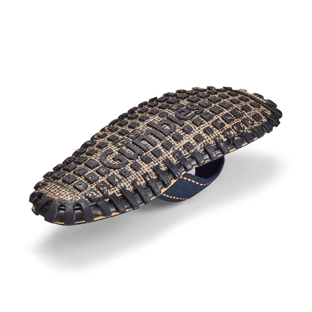 Classic Navy Flip Flops for Men