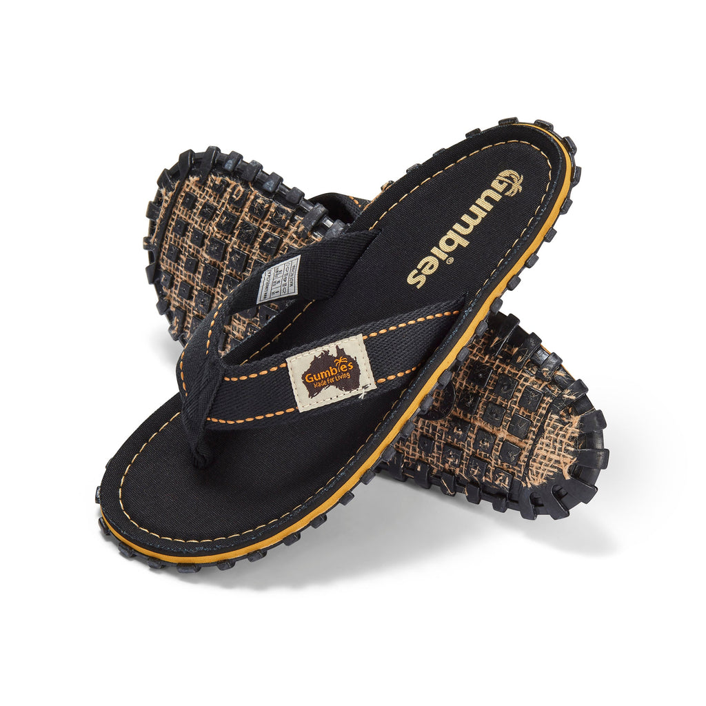 Classic Black Flip Flops for Women