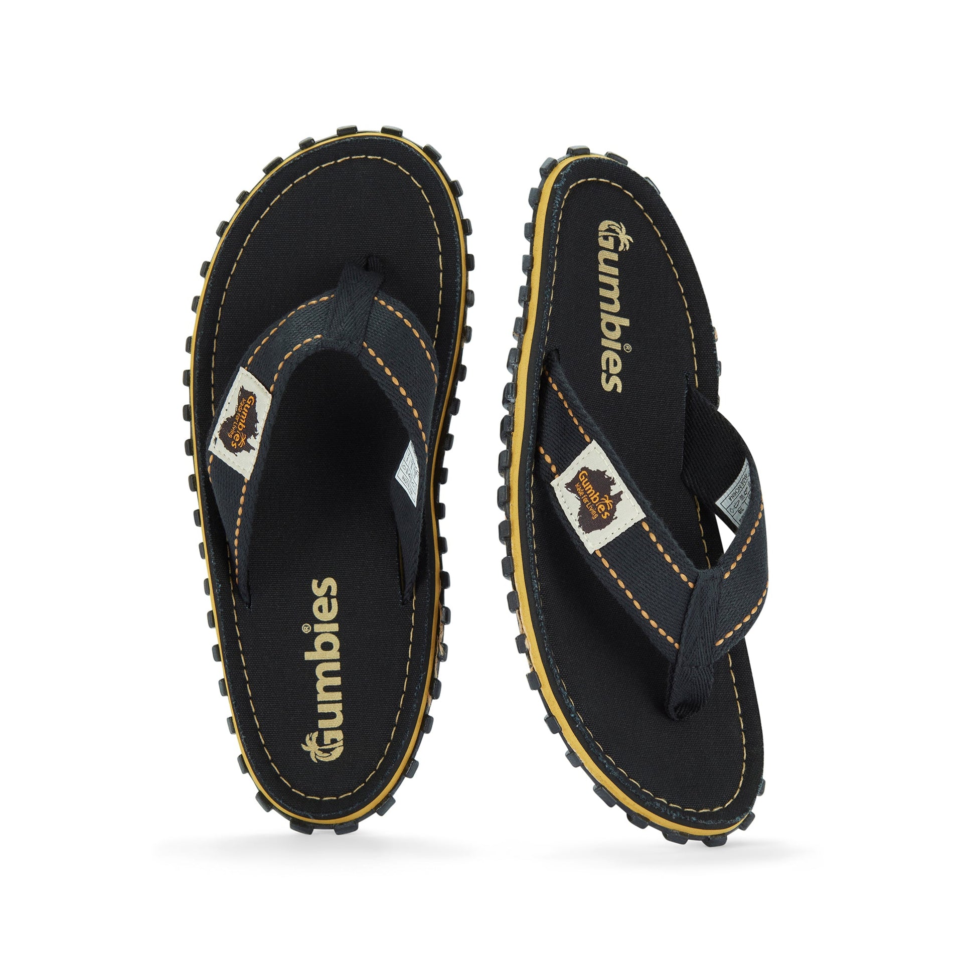 Classic Black Flip Flops for Women
