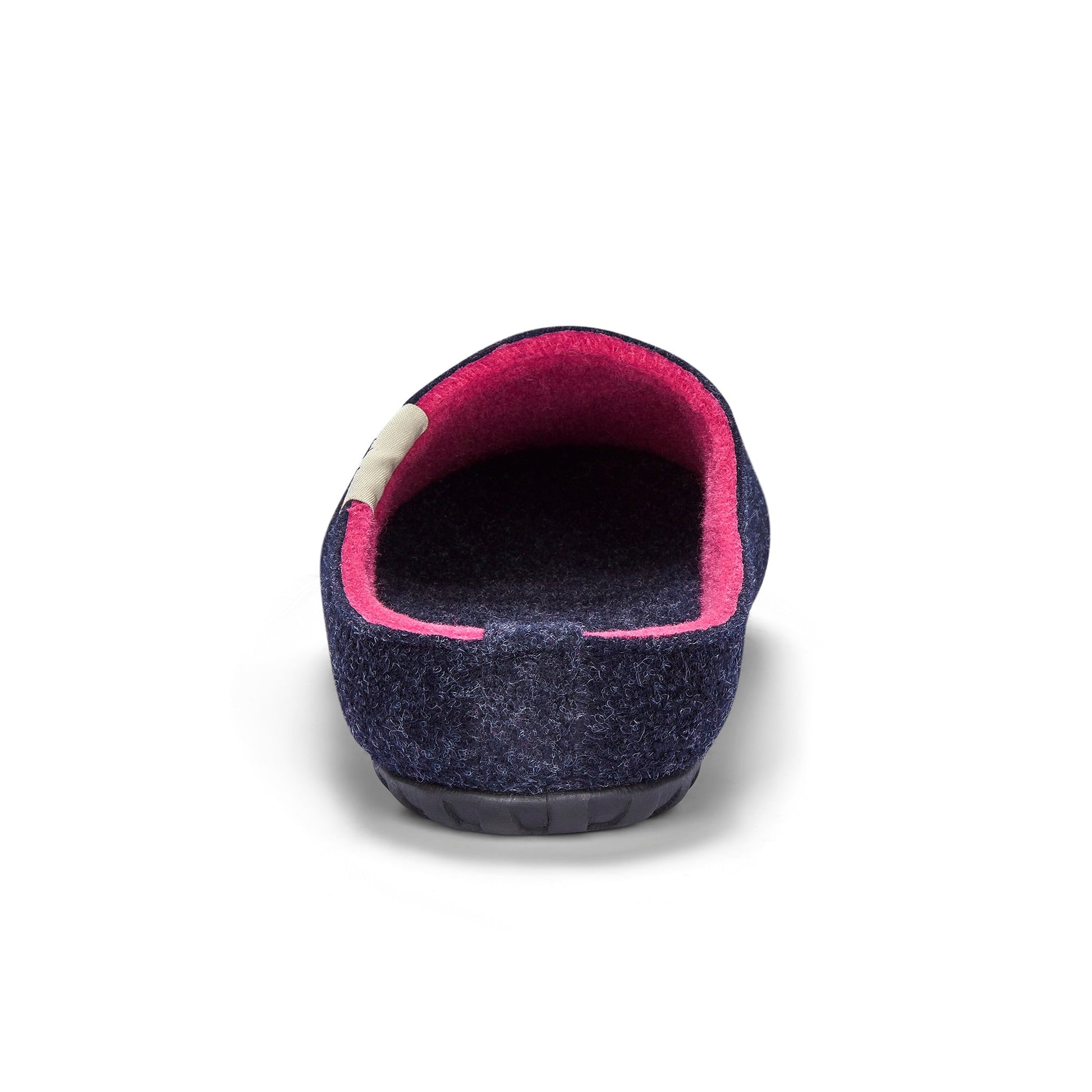 Outback Women's Slipper in Navy and Pink