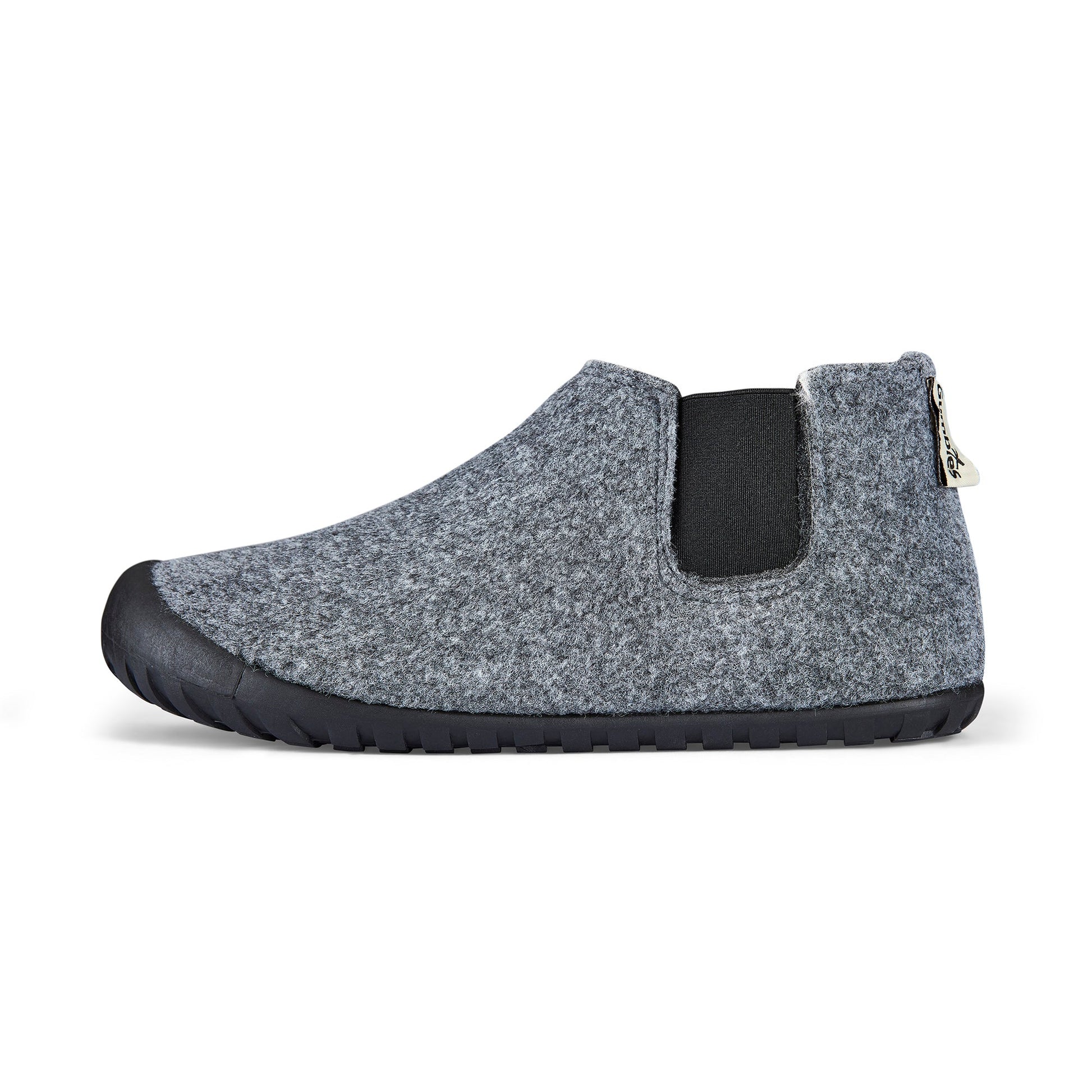 Women's Slipper Boot in Grey and Charcoal