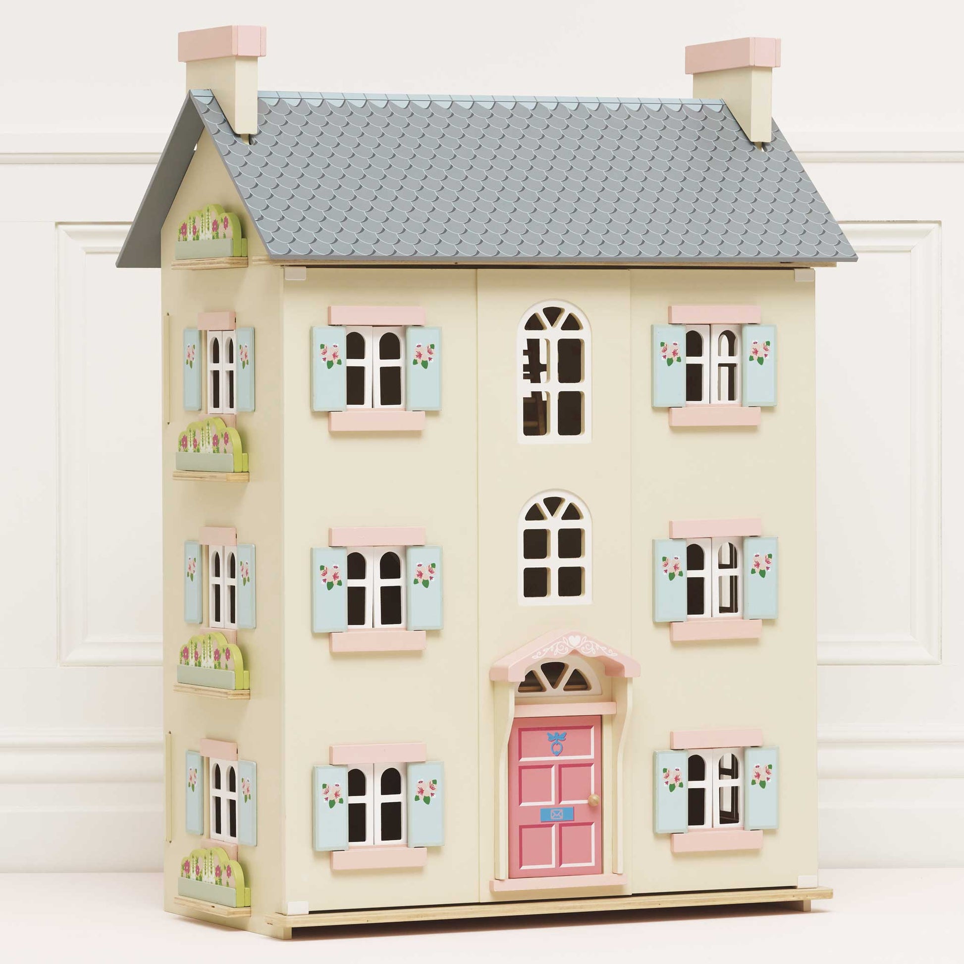 Four Storey Wooden Dolls House