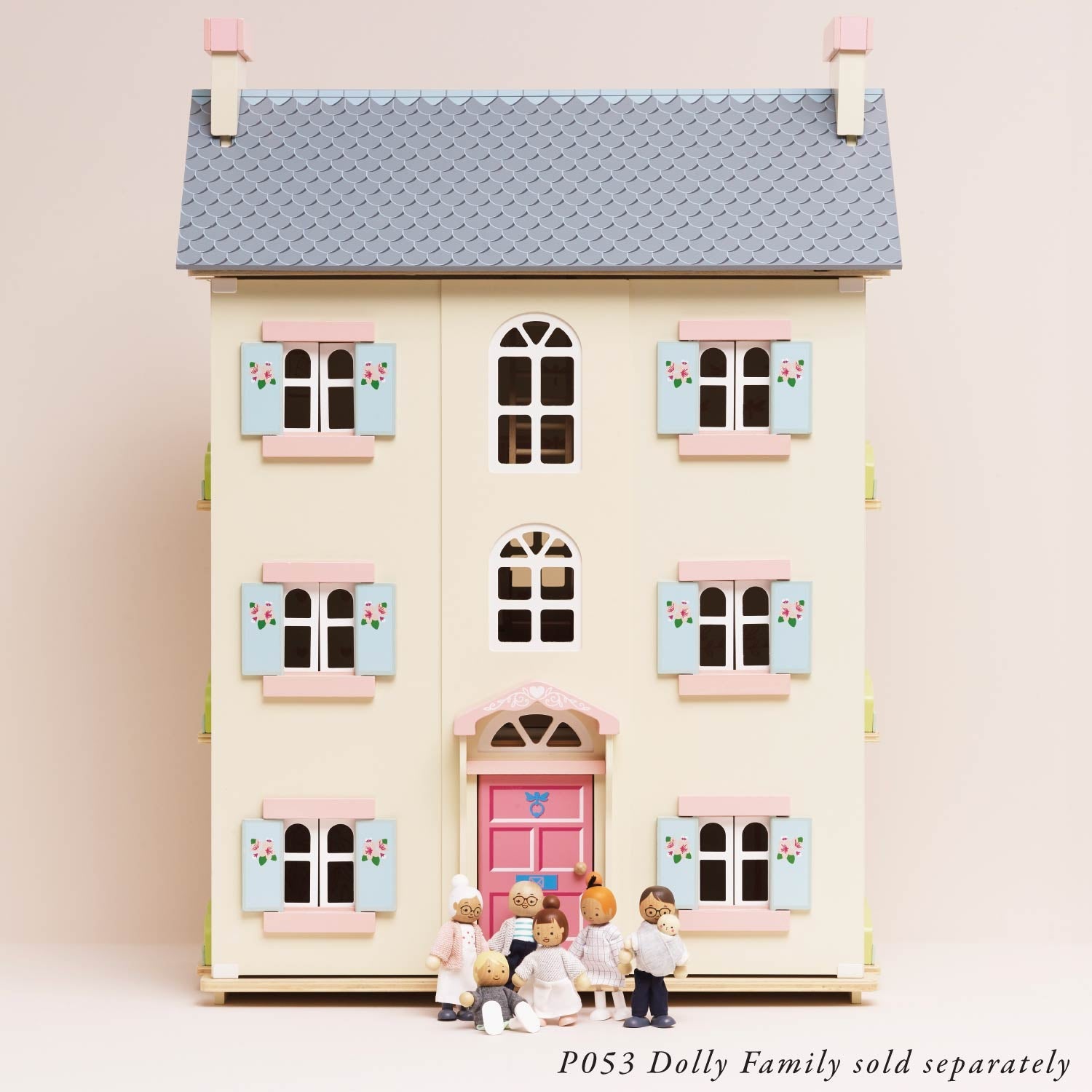Four Storey Wooden Dolls House