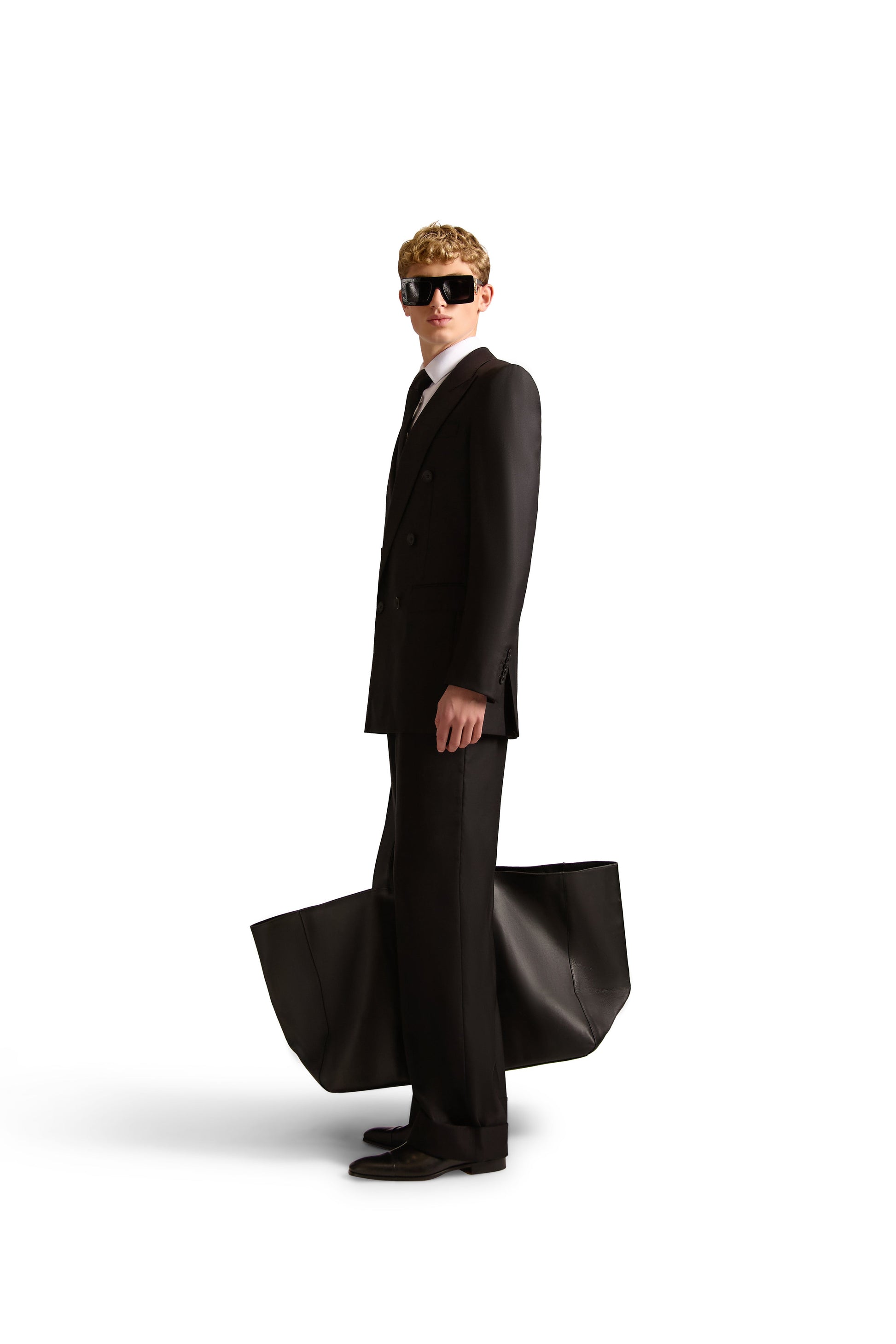 Oversized Leather Tote Bag