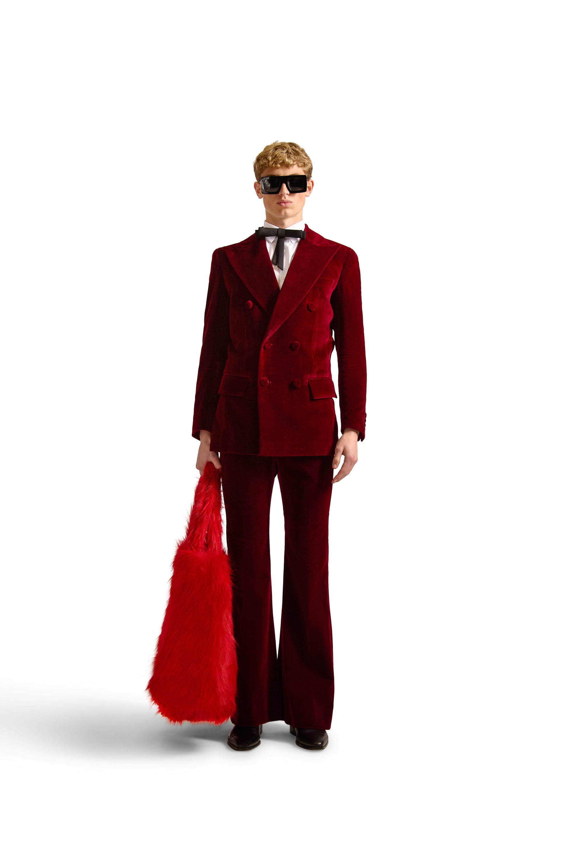 Oversized Faux Fur Shoulder Bag