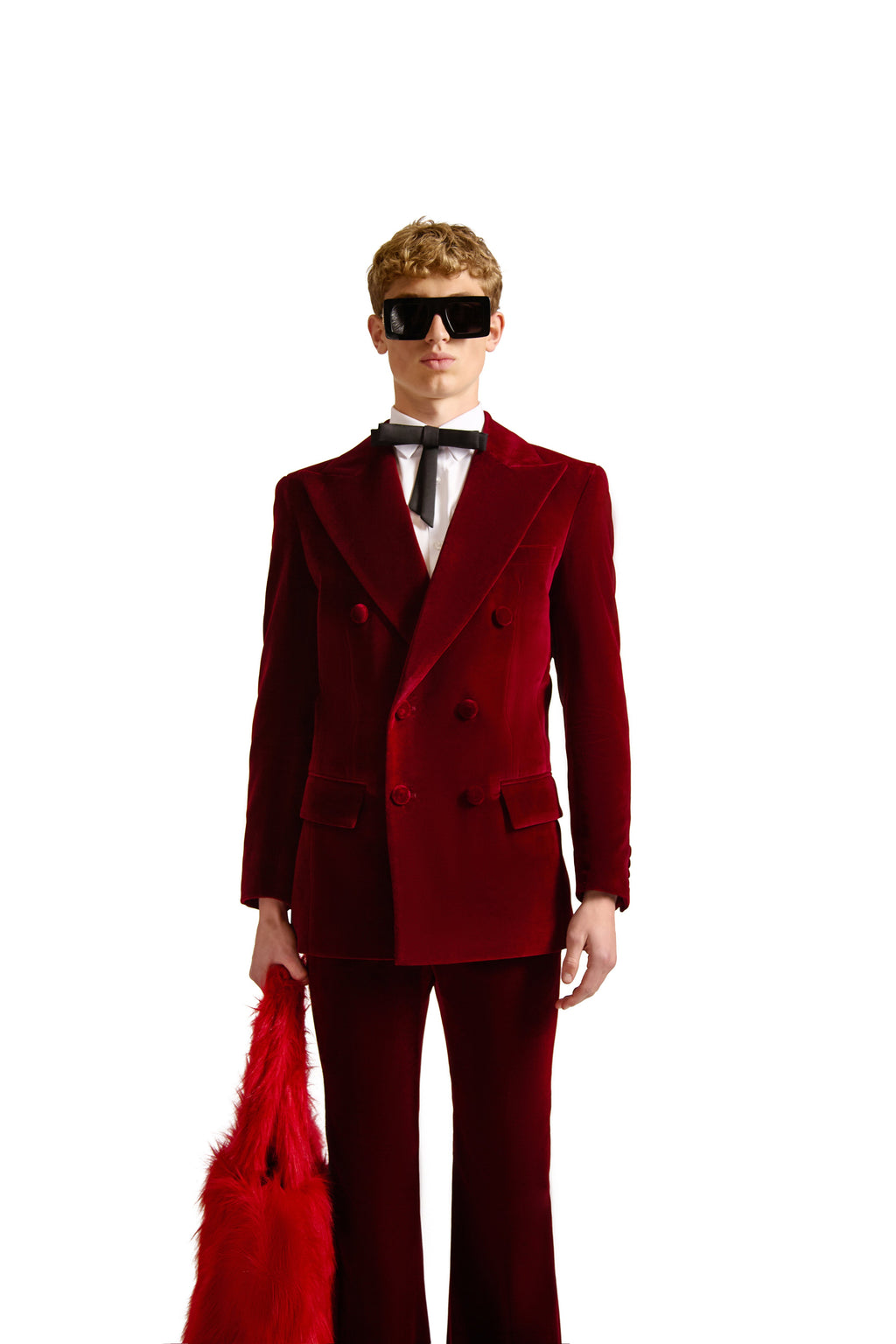 Oversized Faux Fur Shoulder Bag