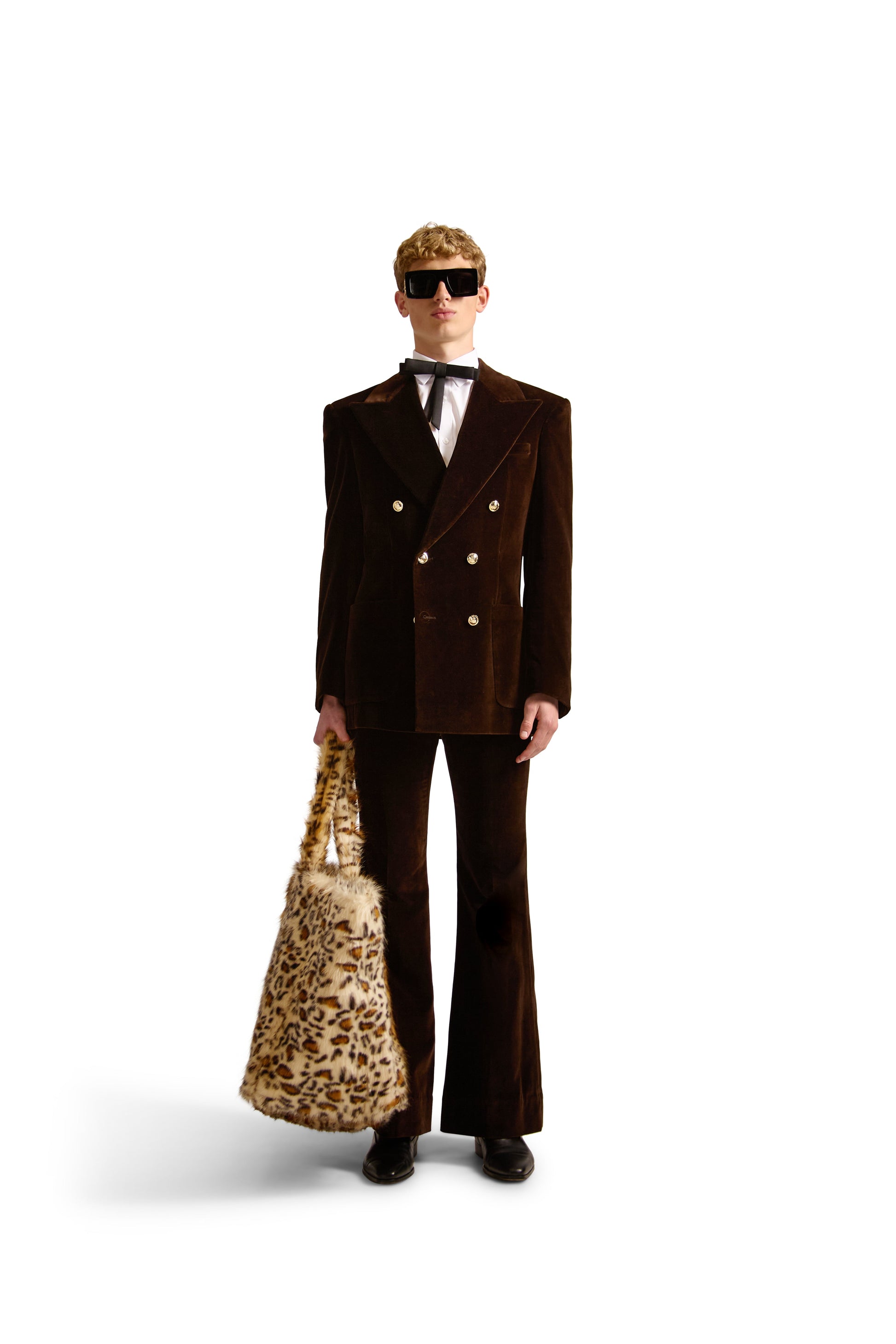 Oversized Faux Fur Shoulder Bag