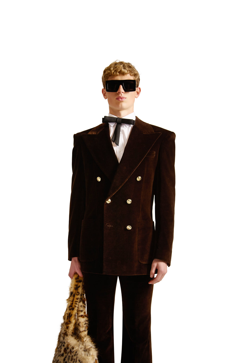 Faux Fur Oversized Shoulder Bag