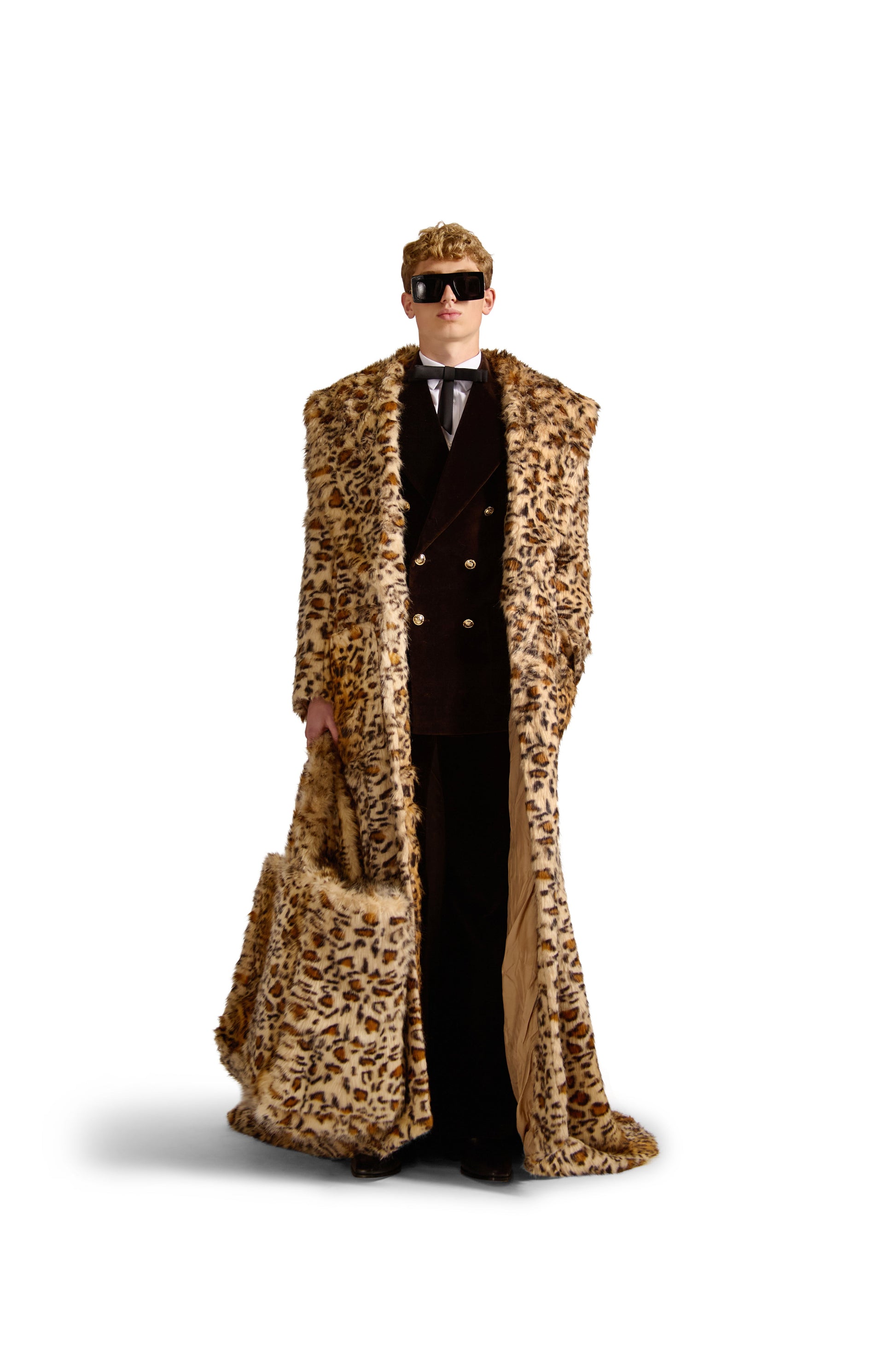 Oversized Faux Fur Shoulder Bag