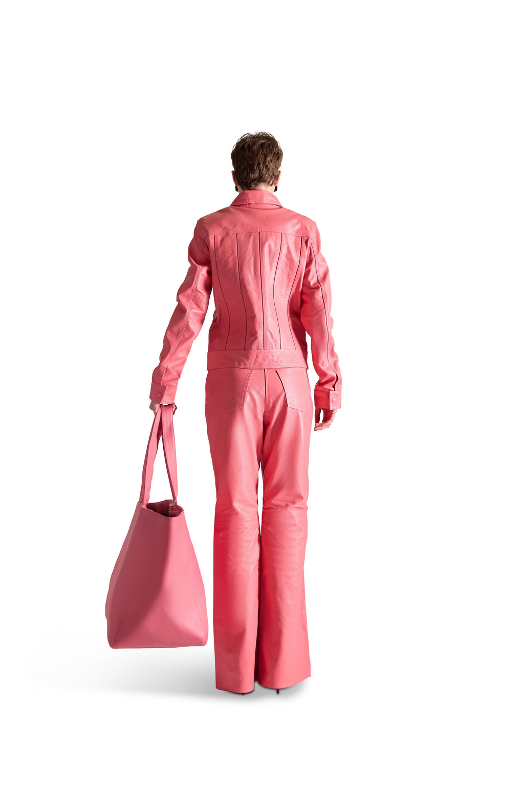 Oversized Leather Tote Bag