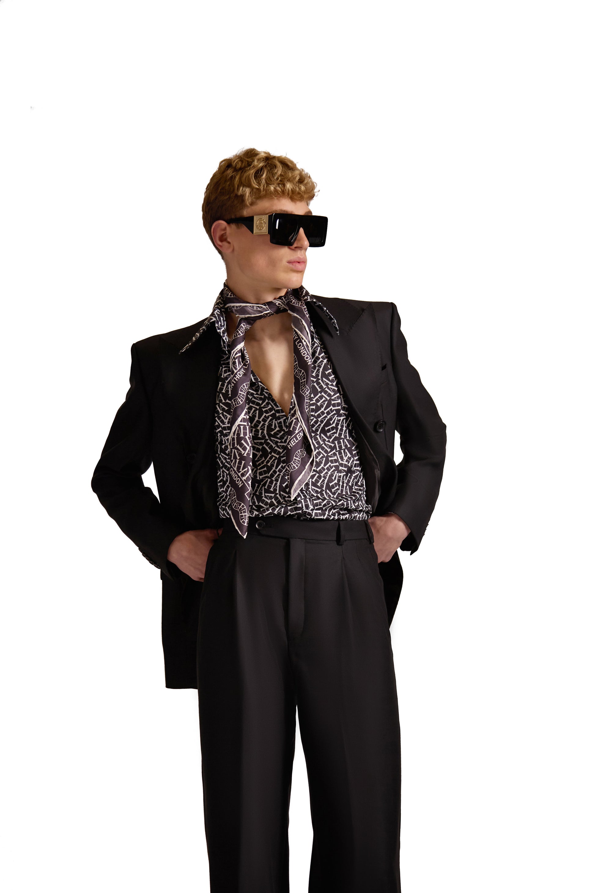 Tailored Fit Monogram Initial Shirt