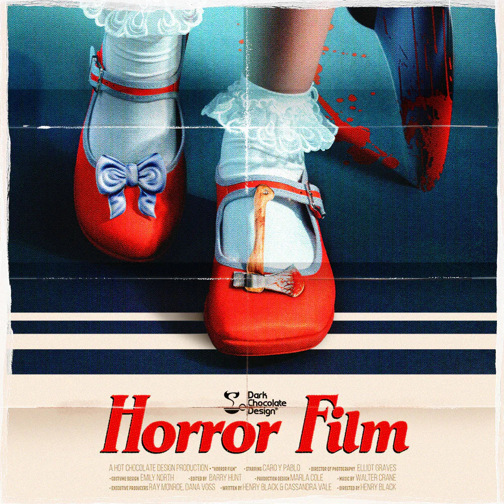 Horror Film Bloody Mary Jane Flats