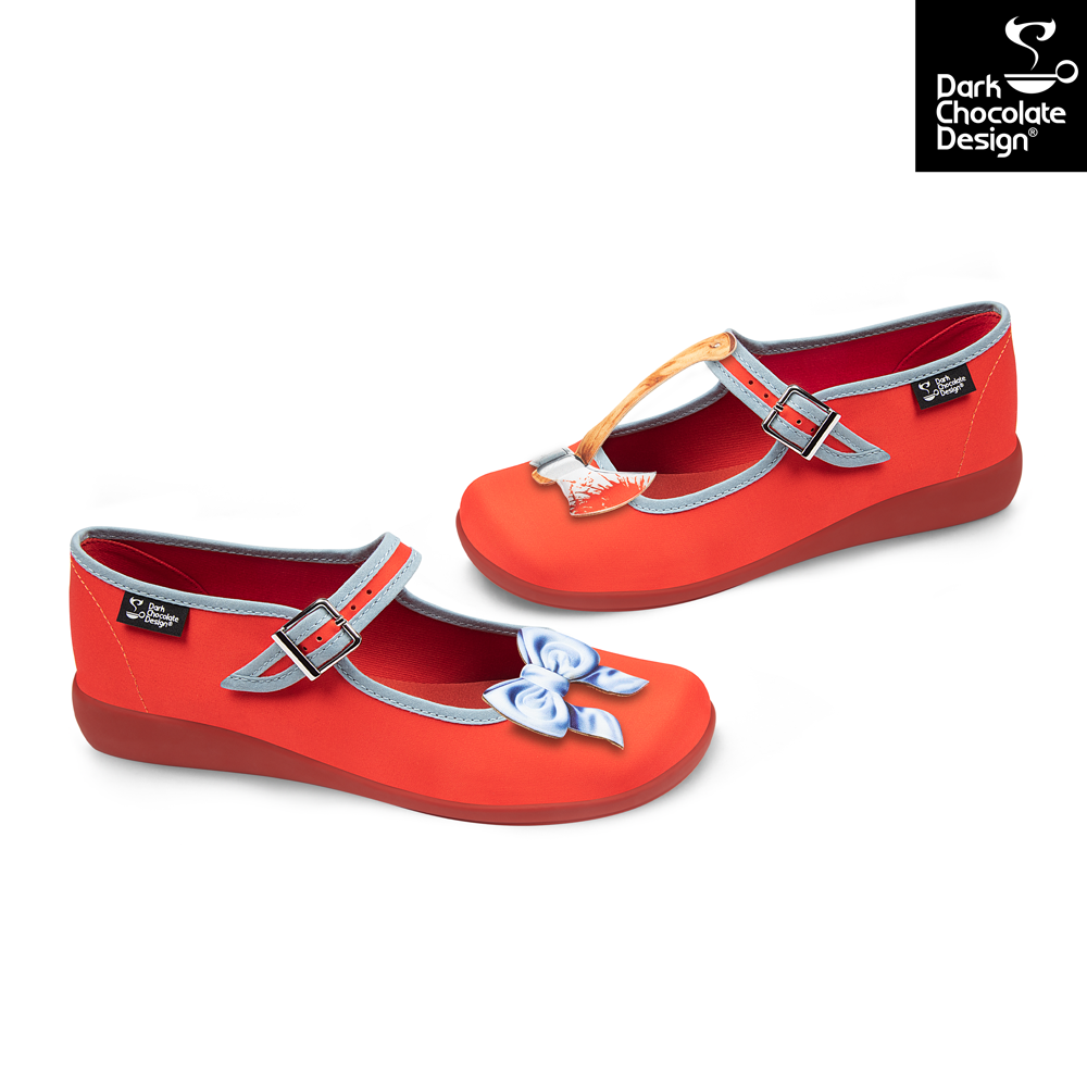 Horror Film Bloody Mary Jane Flats