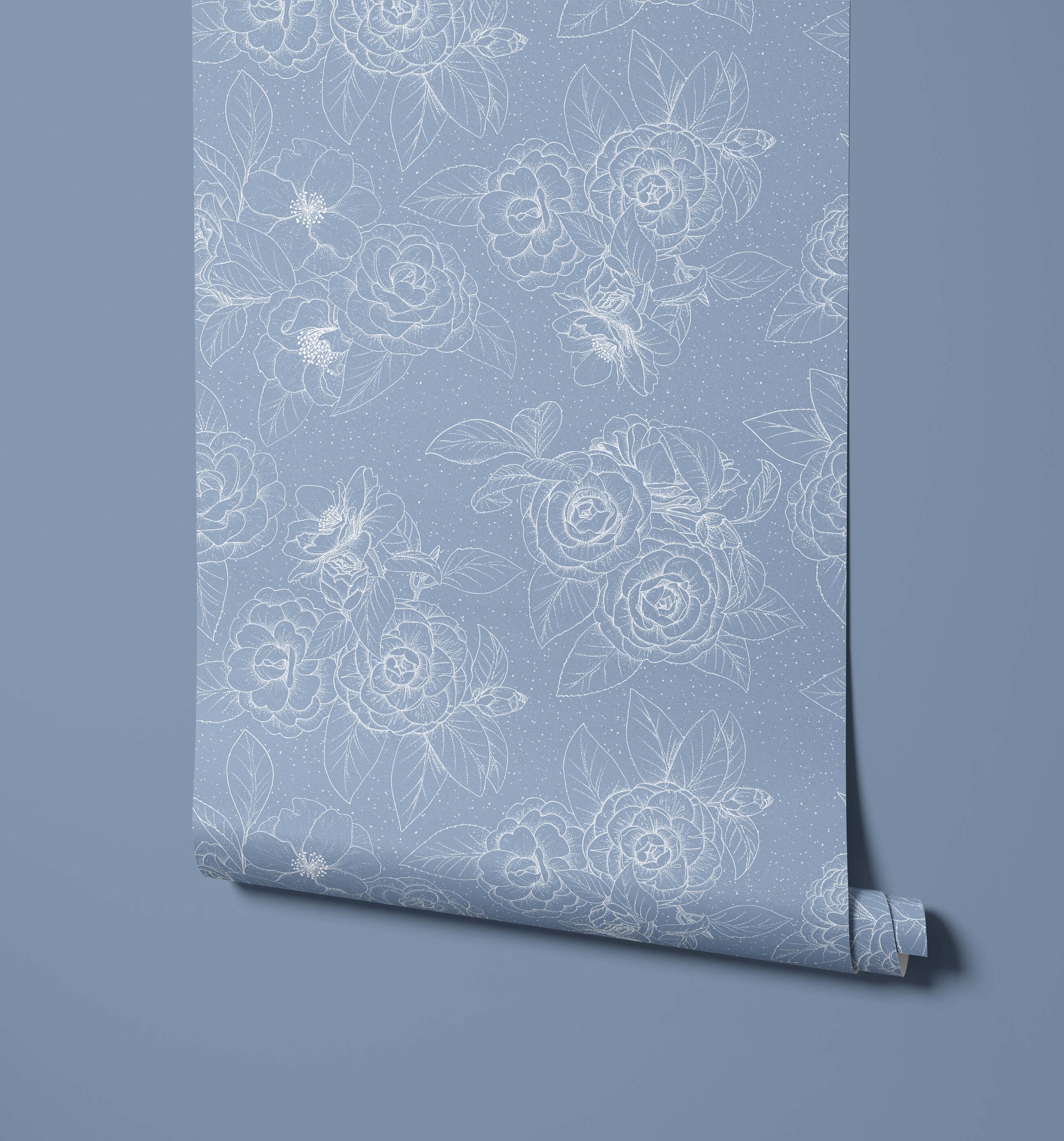 Hana Hand Drawn Floral Wallpaper