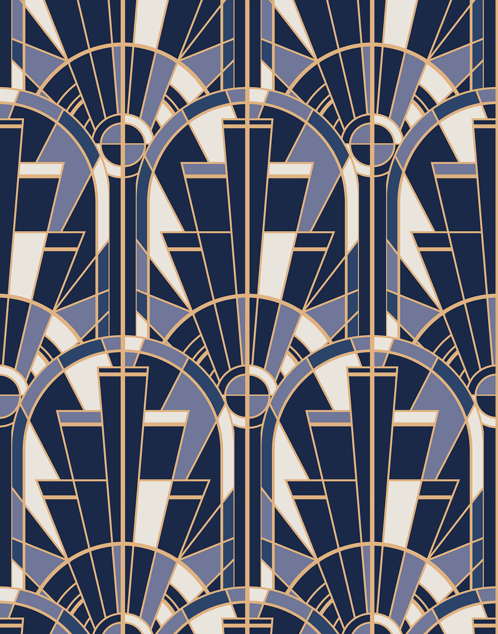 Harmon Art Deco Wallpaper