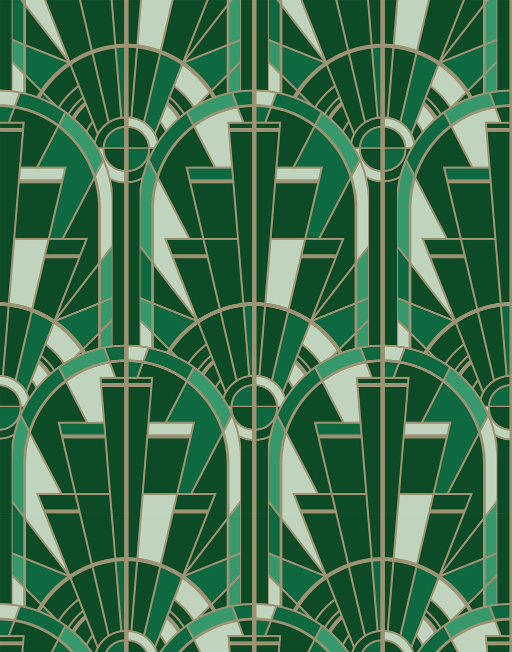 Harmon Art Deco Wallpaper