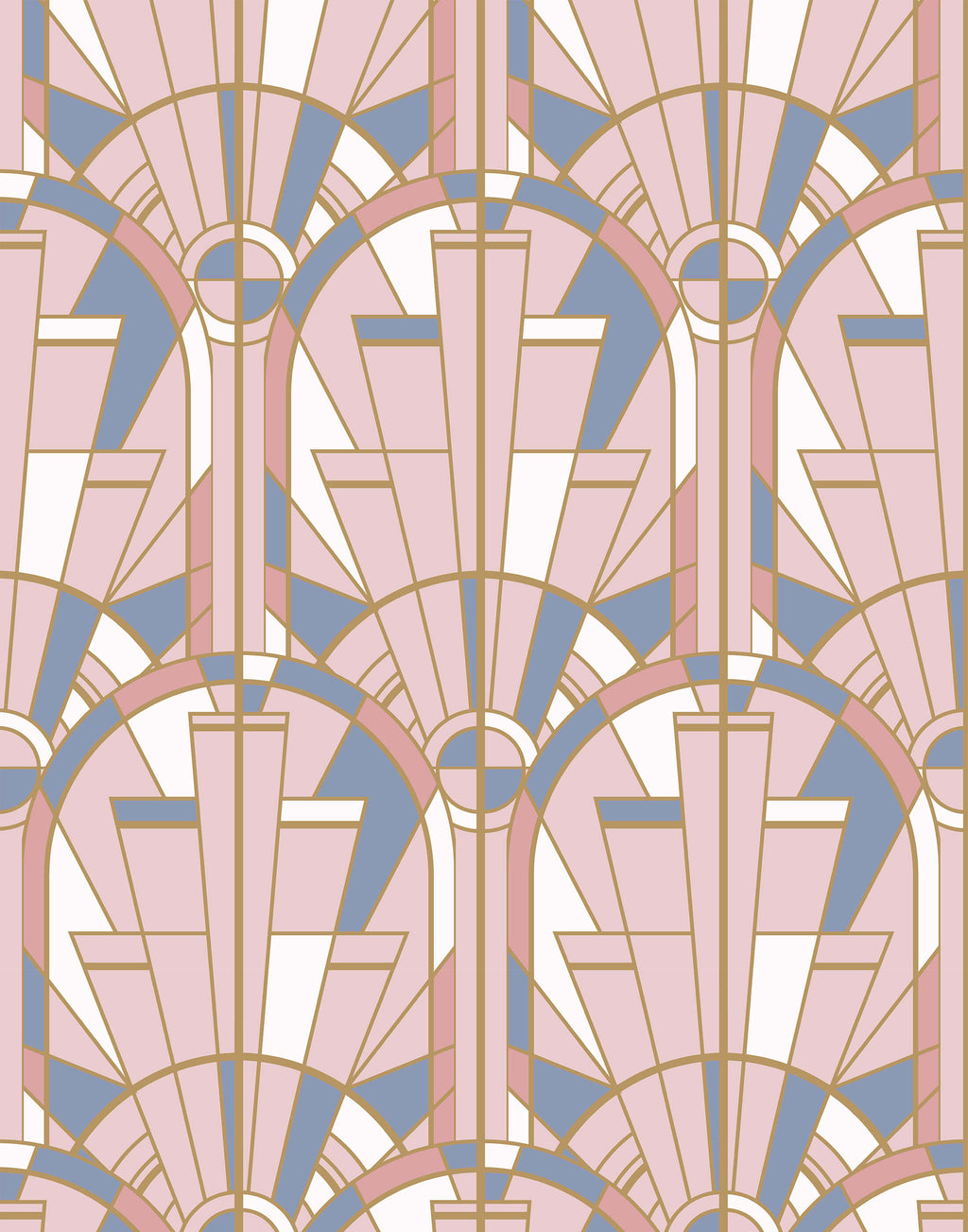 Harmon Art Deco Wallpaper