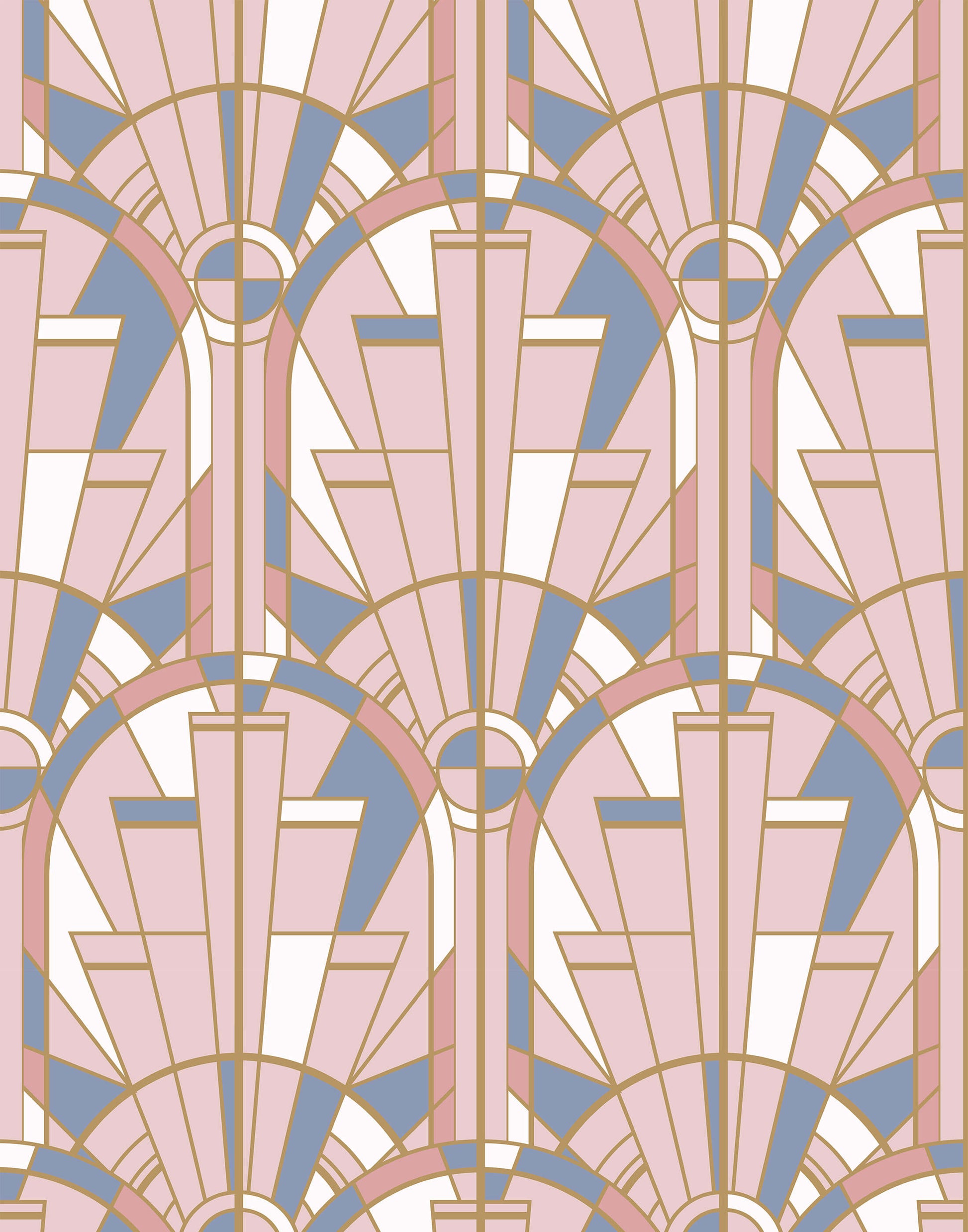 Harmon Art Deco Wallpaper