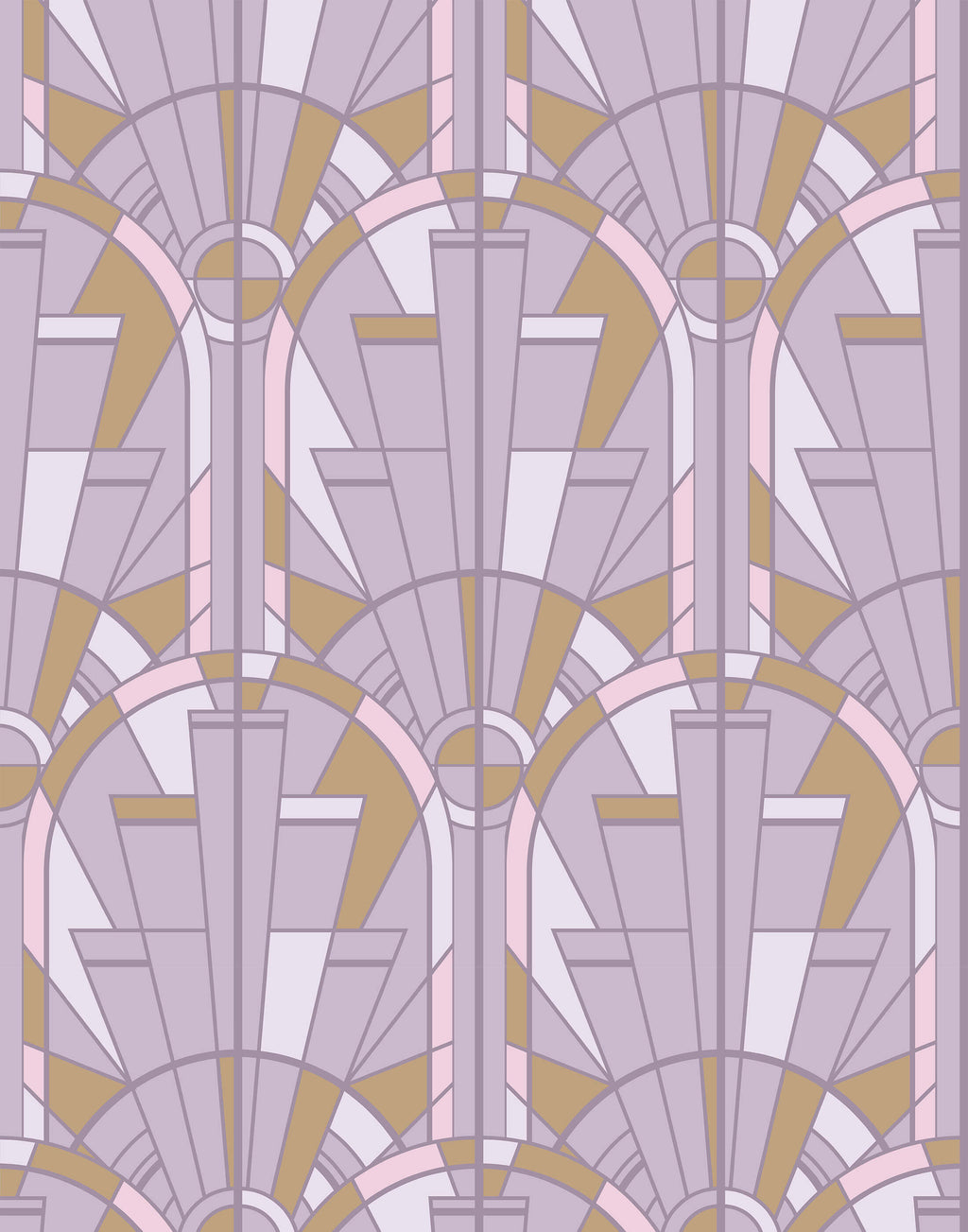 Harmon Art Deco Wallpaper
