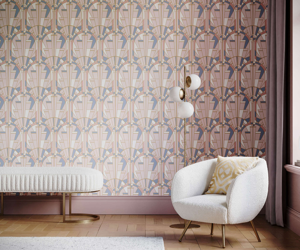 Harmon Art Deco Wallpaper
