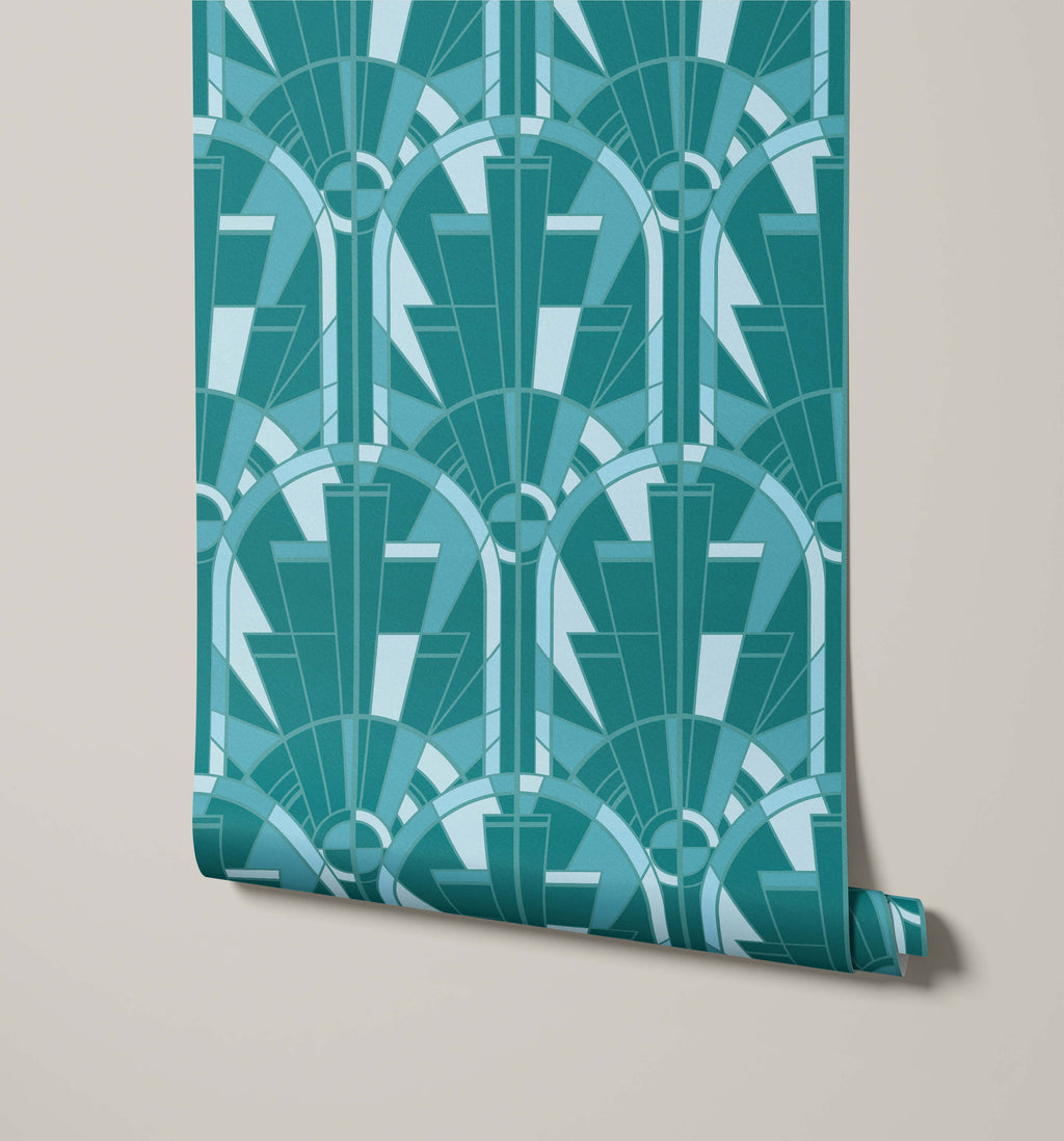 Harmon Art Deco Wallpaper