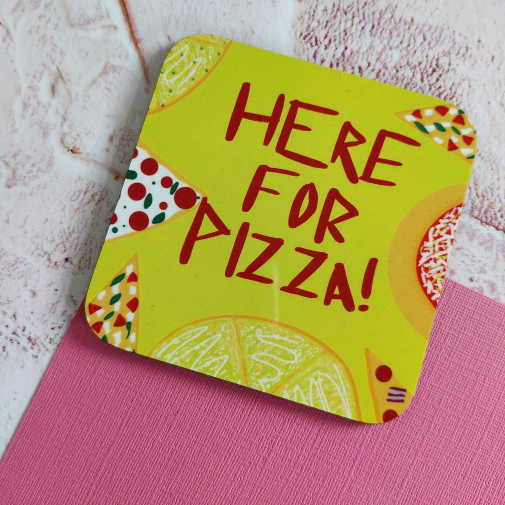 Pizza Square Coaster