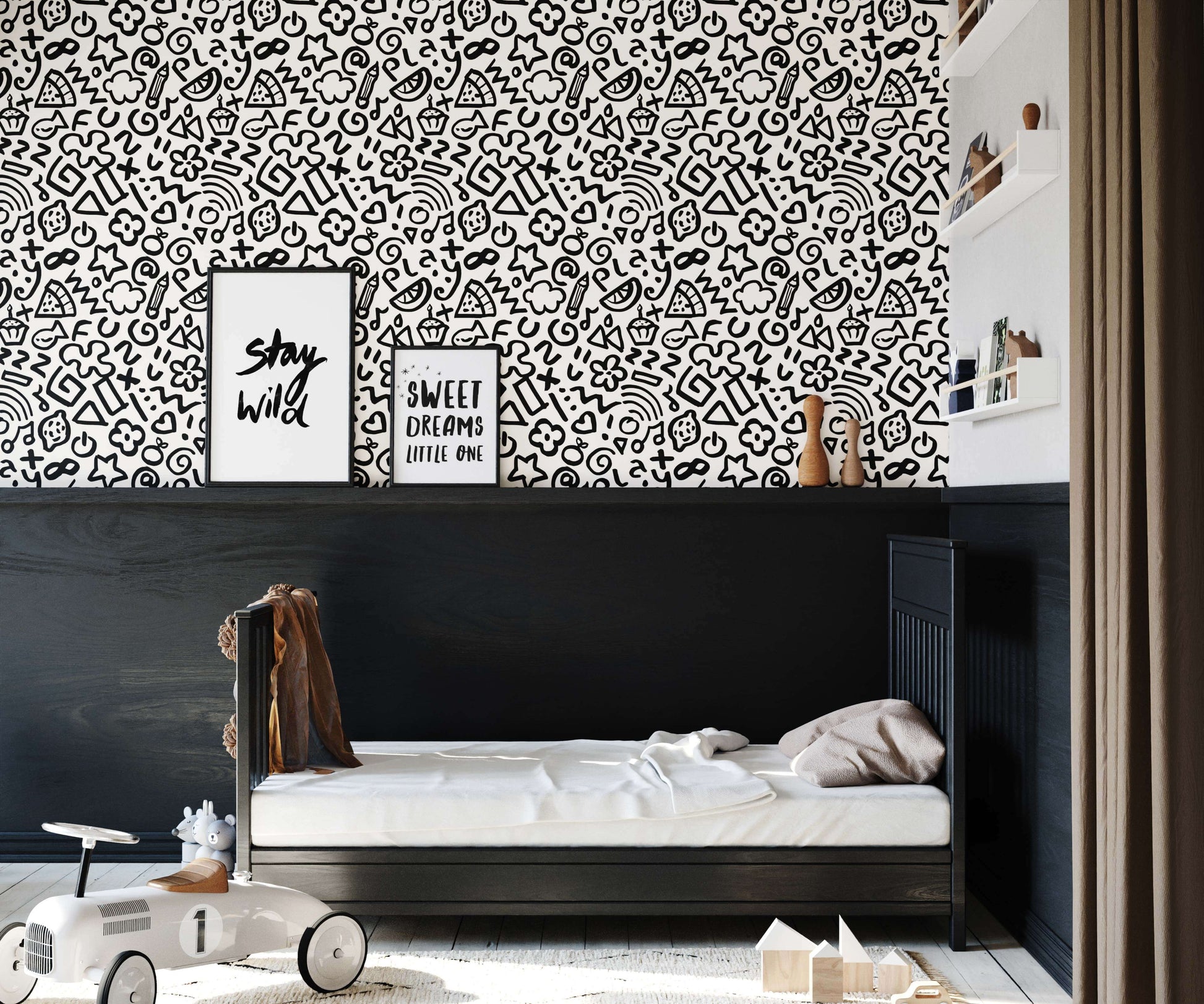 Hip Doodle Wall Art for Kids
