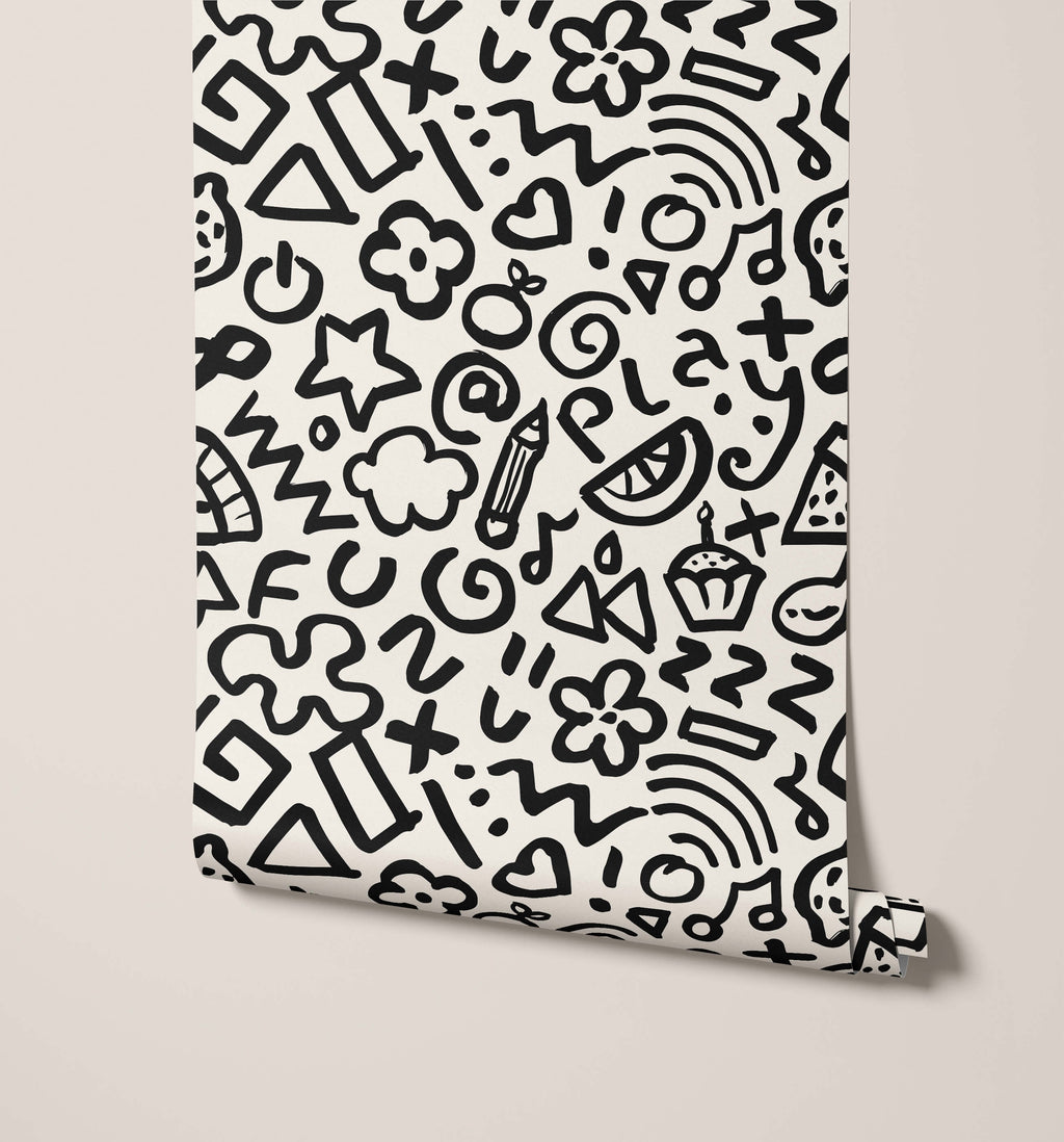 Hip Doodle Wall Art for Kids