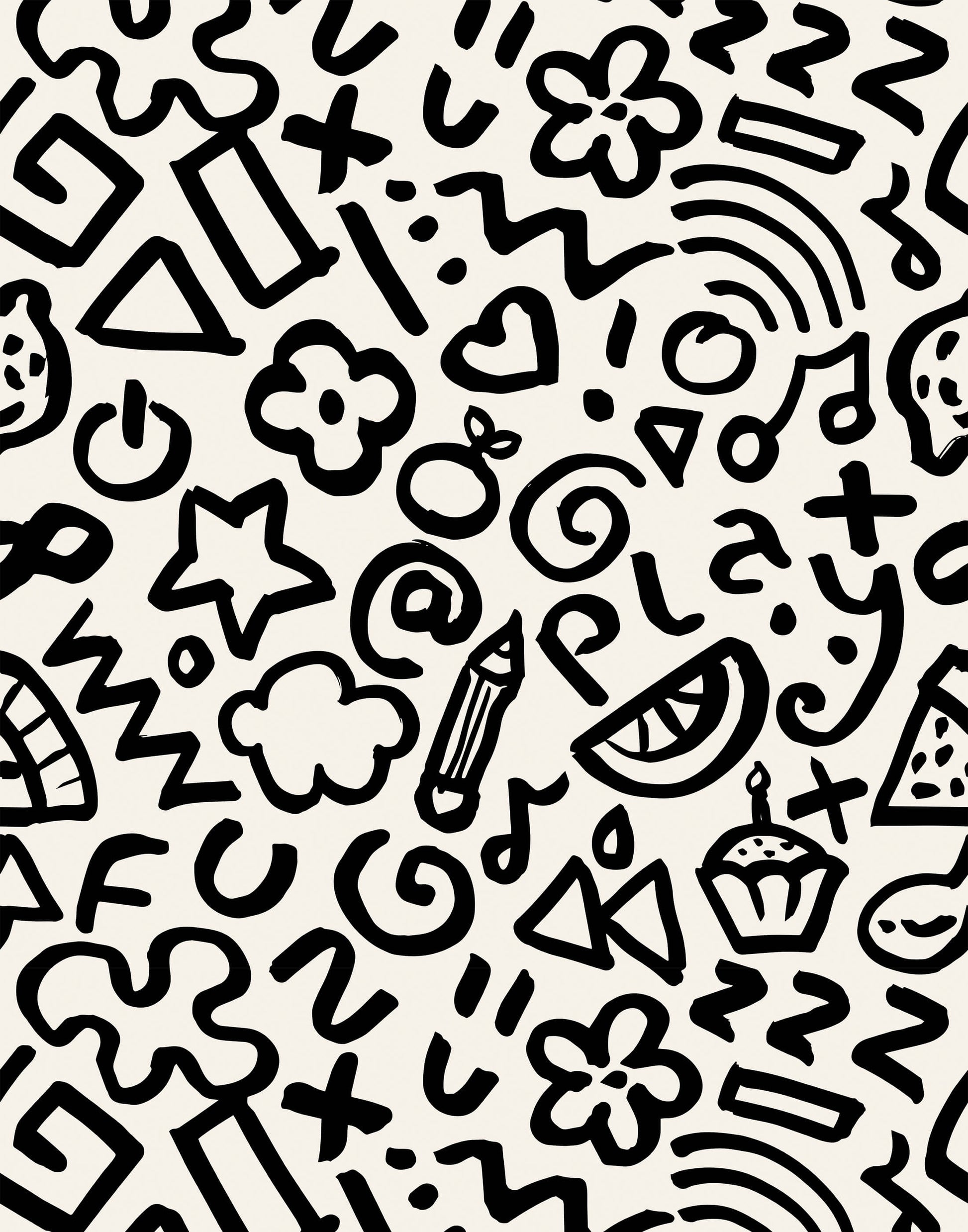 Hip Doodle Wall Art for Kids