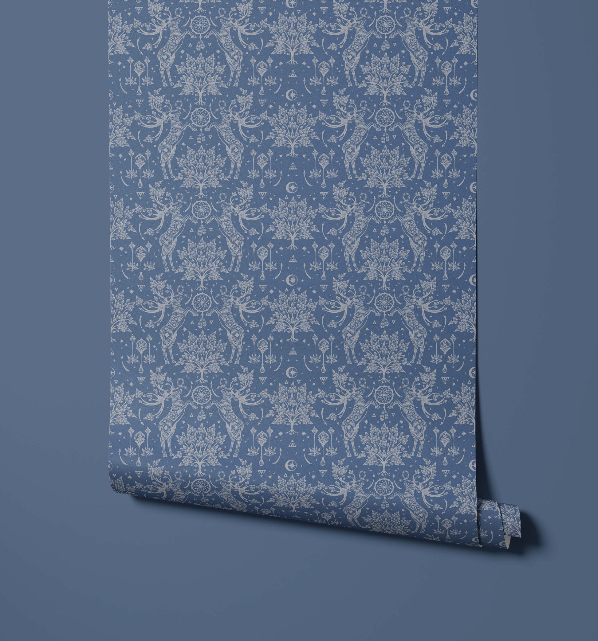 Scandi Deer Wallpaper