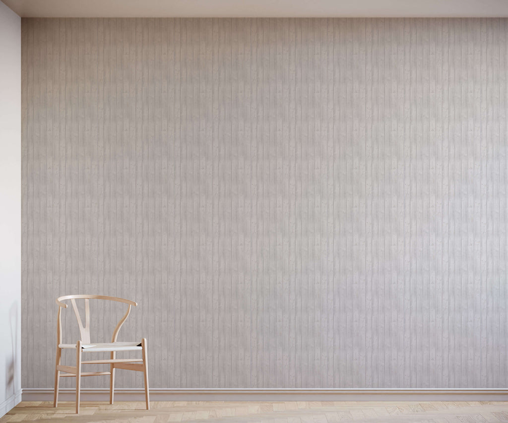 Light Grey Faux Wood Wallpaper Holden