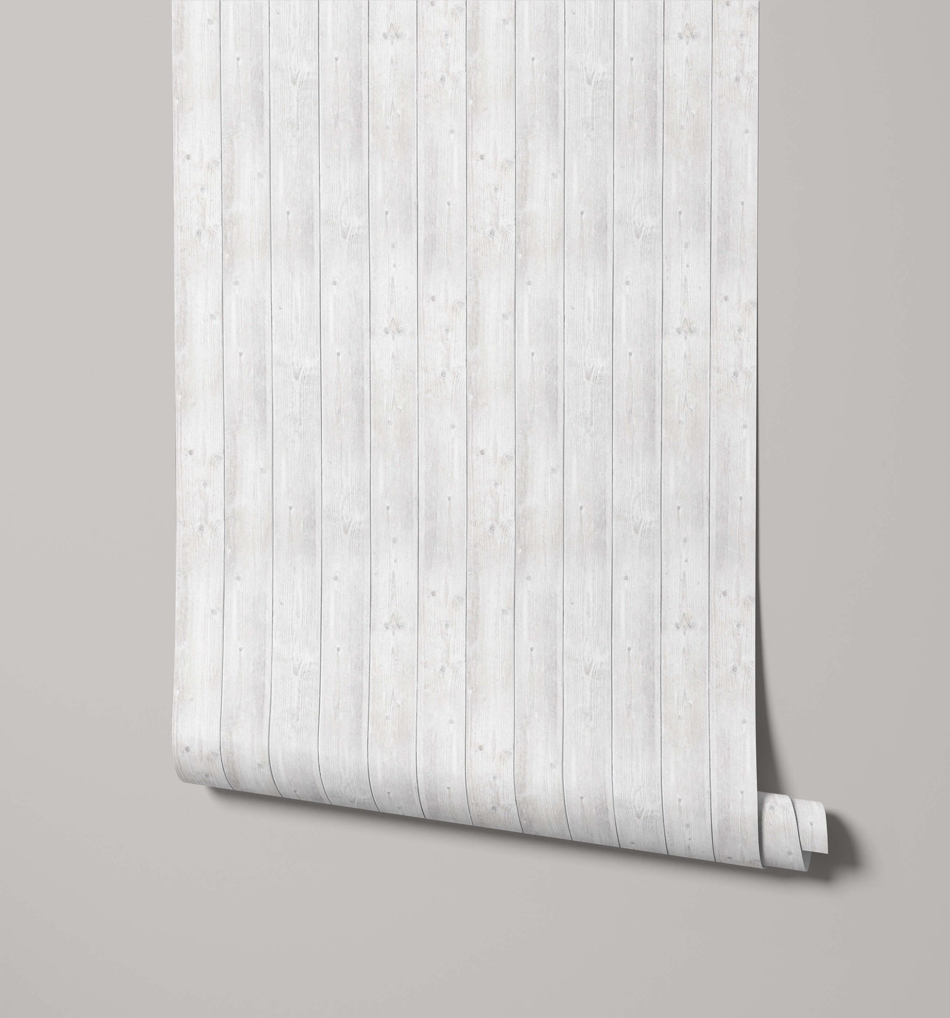 Light Grey Faux Wood Wallpaper Holden