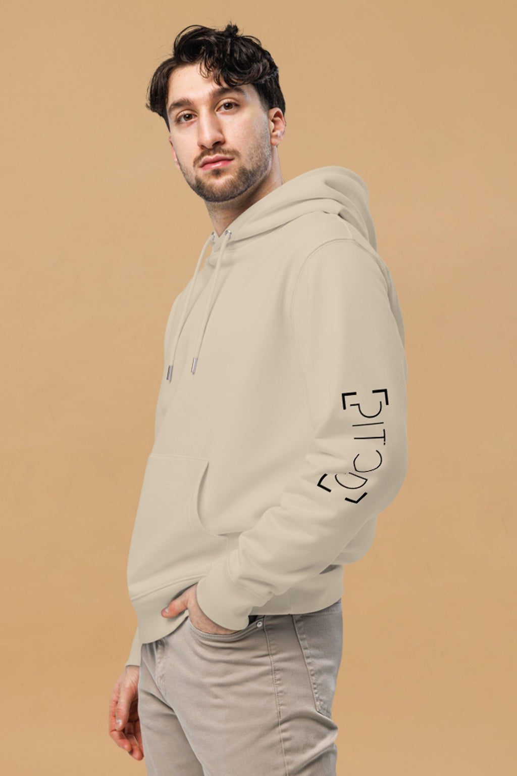 Signature Organic Cotton Hoodie in Desert Dust