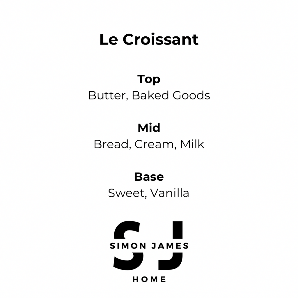 Handmade Soy Wax Croissant Candle