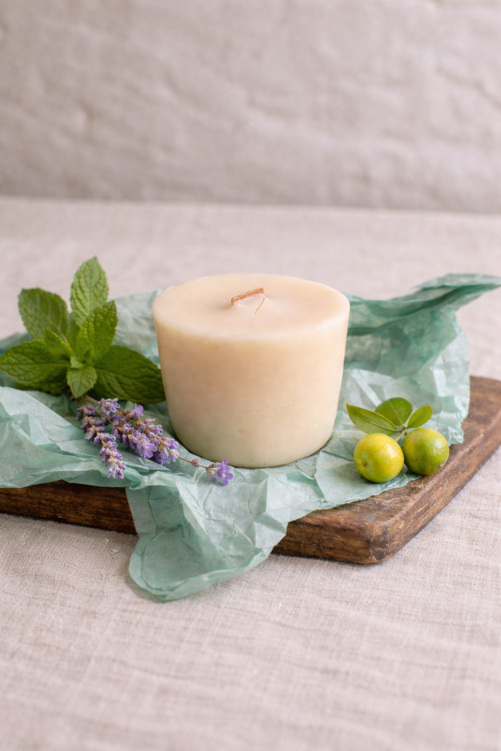 Breathe Easy Lavender Spearmint May Chang Refill Candle