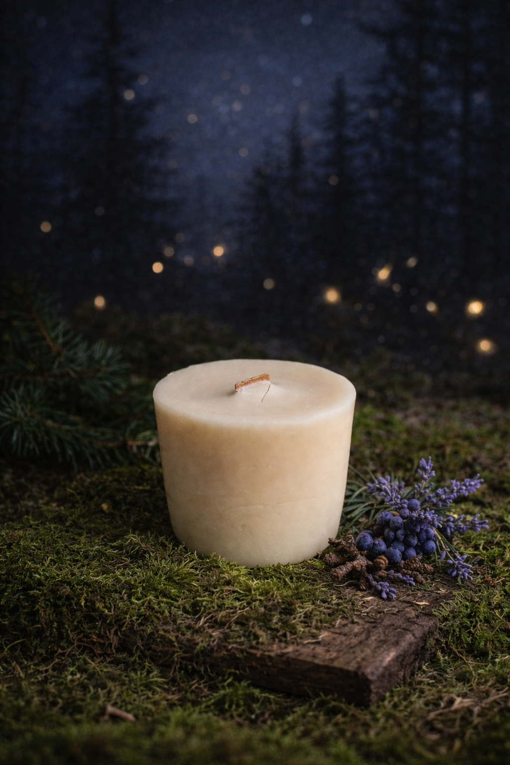 Magical Midnight Forest Refill Candle Pine Juniper Lavender