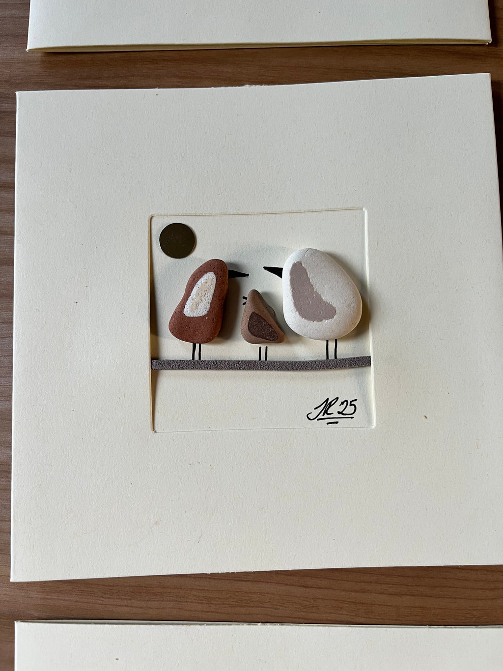 Little Bird Family Blank Card