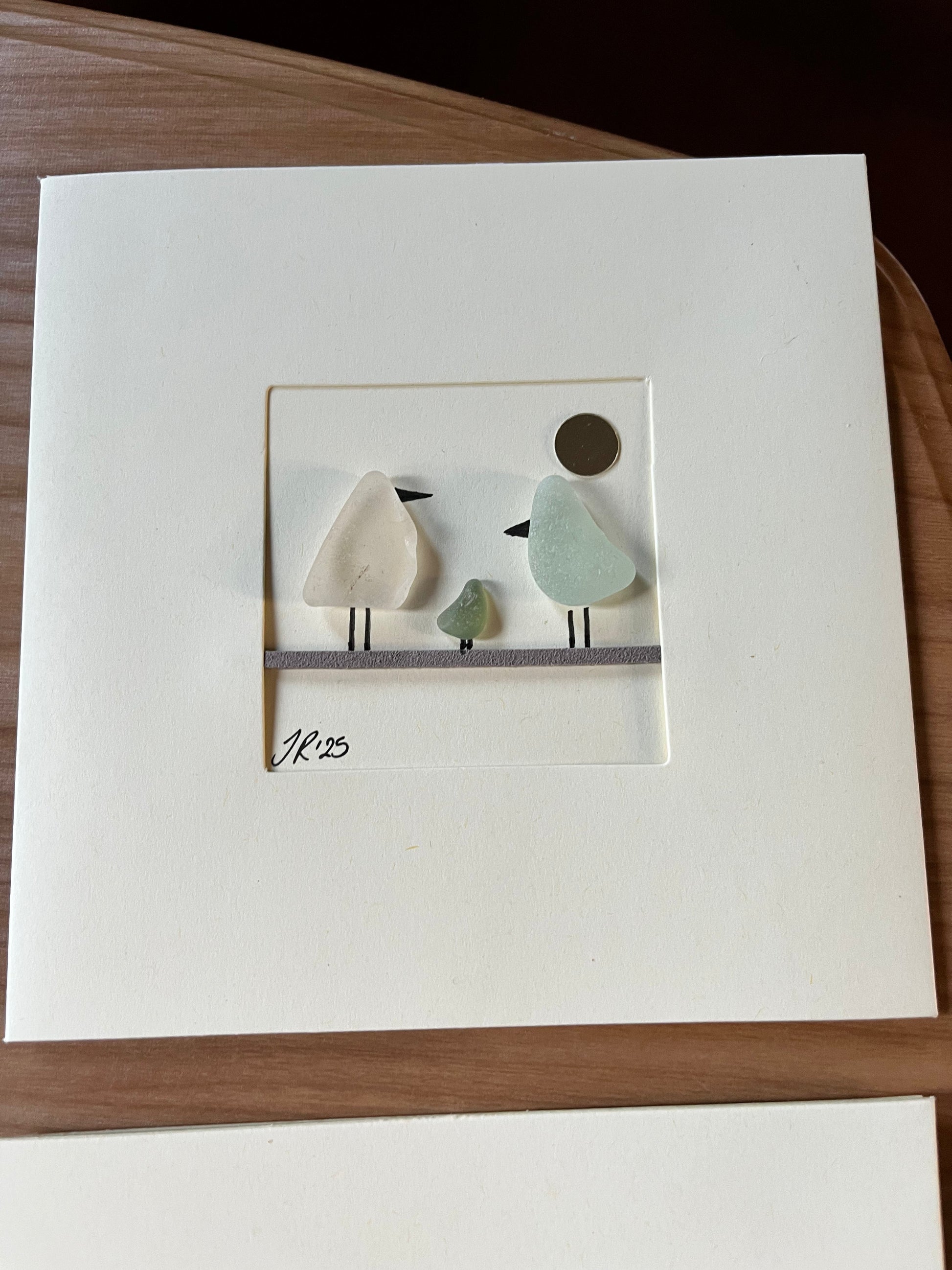Little Bird Family Blank Card