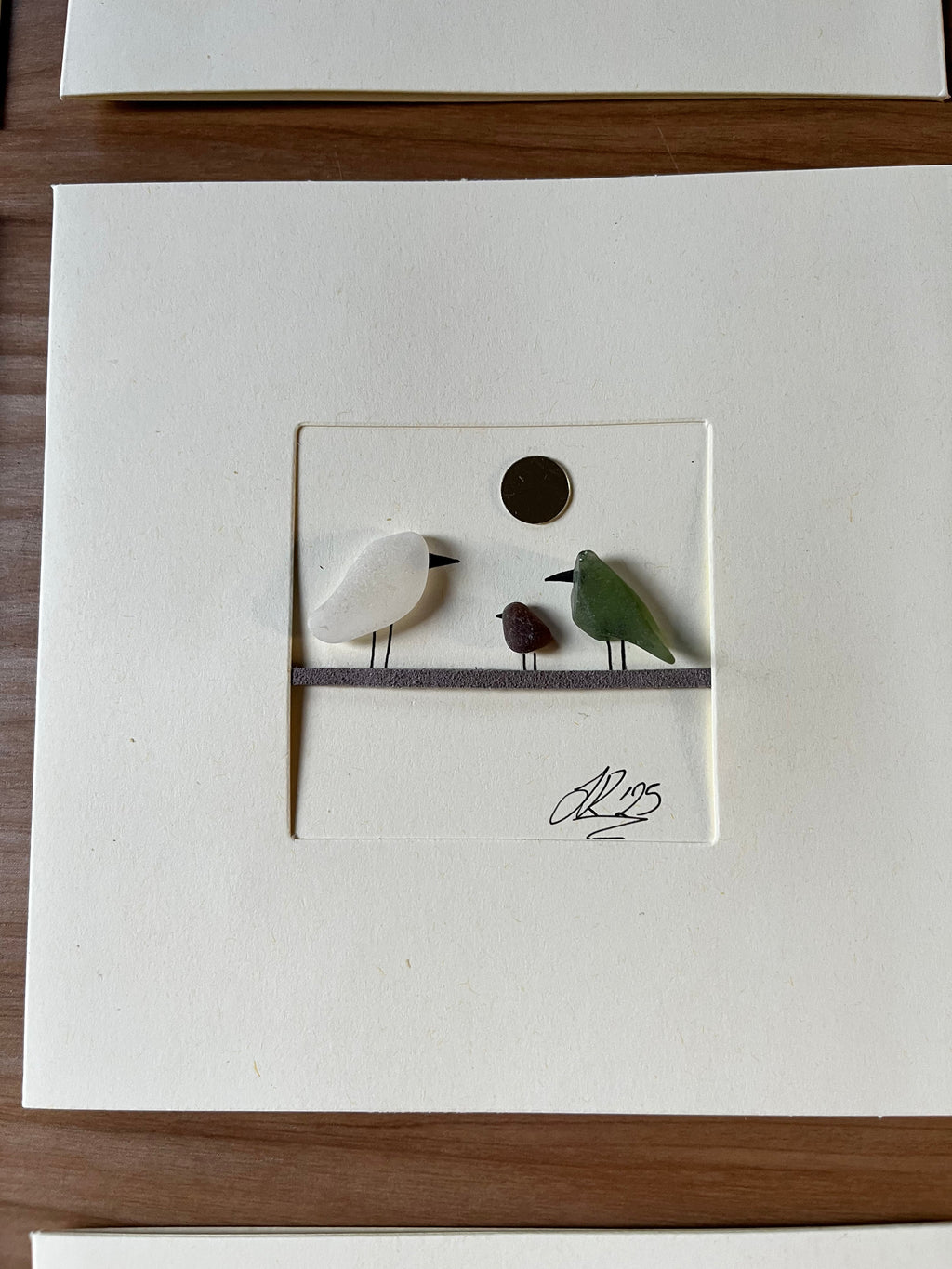 Little Bird Family Blank Card
