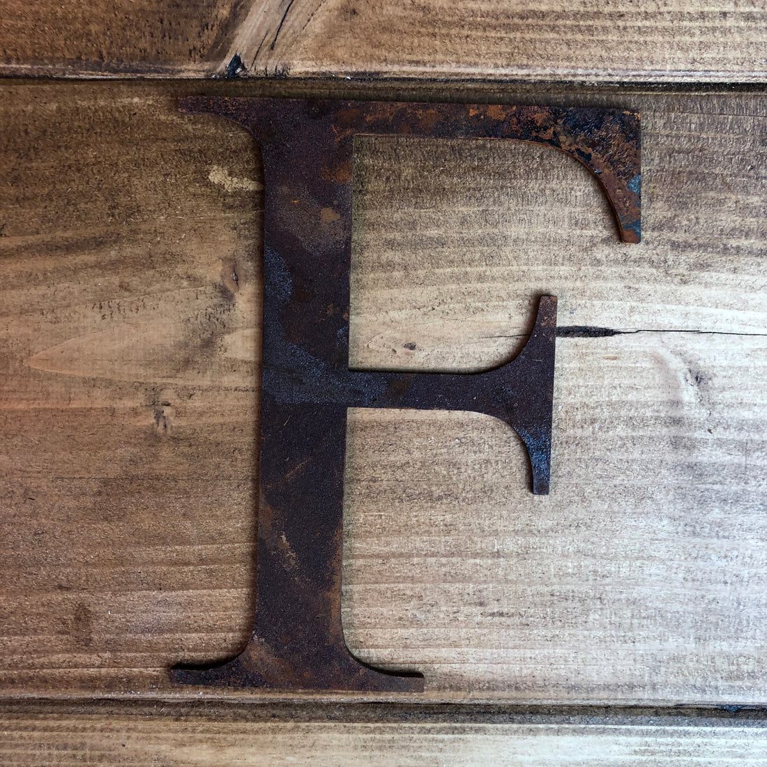 Rustic Metal Letters and Numbers 5 inch and 12 inch for Home and Garden Decor